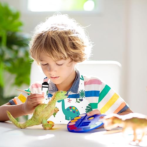 Miniatura 6 de PLULON Delantal para niños, suministros de soporte de limonada para niños, delantal de limón con bolsillos, correa ajustable, soporte de limonada,