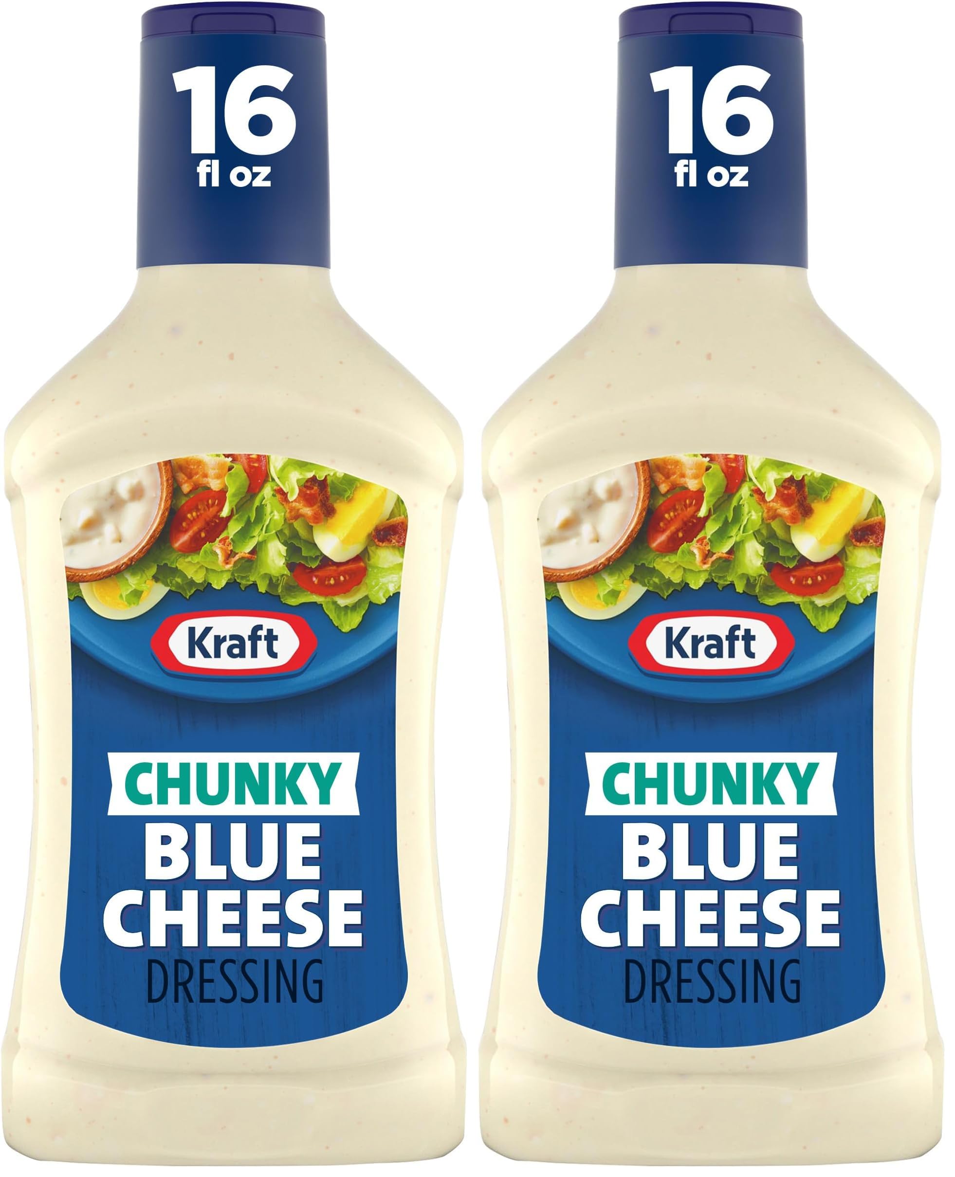 Chunky Blue Cheese Dressing (16 fl oz Bottle) (Pack of 2)
