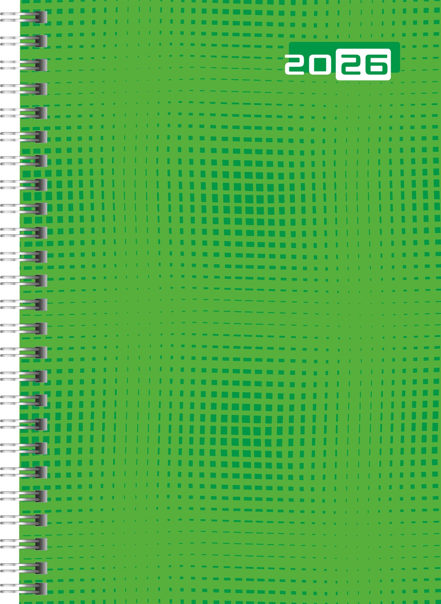 rido/idé Futura 2 '26 A5 Paper Calendar Green