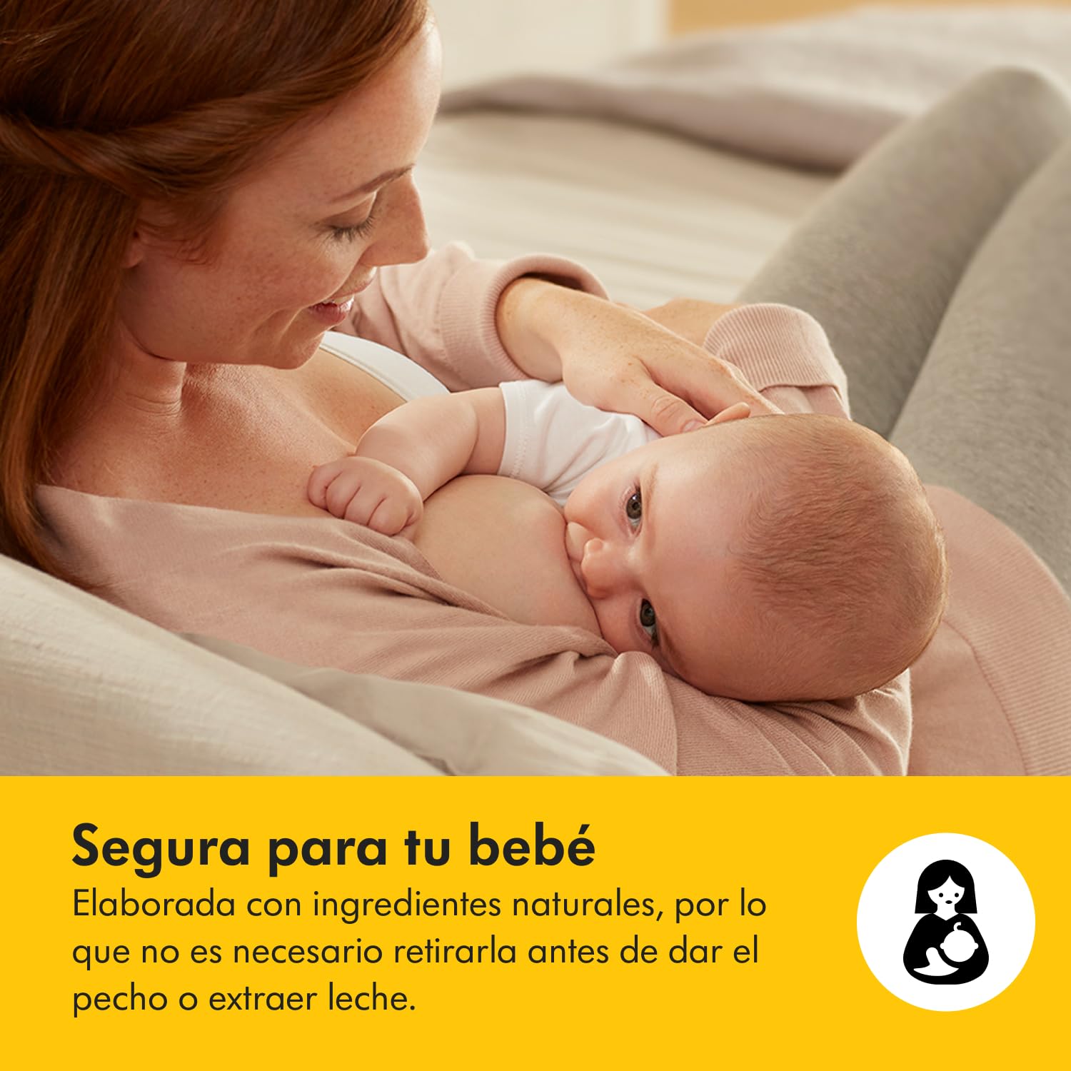 Medela crema orgánica para pezones, alivio y humectación para madres lactantes, hecha con ingredientes naturales y seguros, alivio rápido para pezones doloridos, apta para el postparto, 40 g