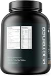ProteinCo | Poudre de protéine de lactosérum pure provenant de vaches nourries à l'herbe | 24 g par portion | Sans gluten | Faible en gras et en calories | 4 lb (Chocolat)