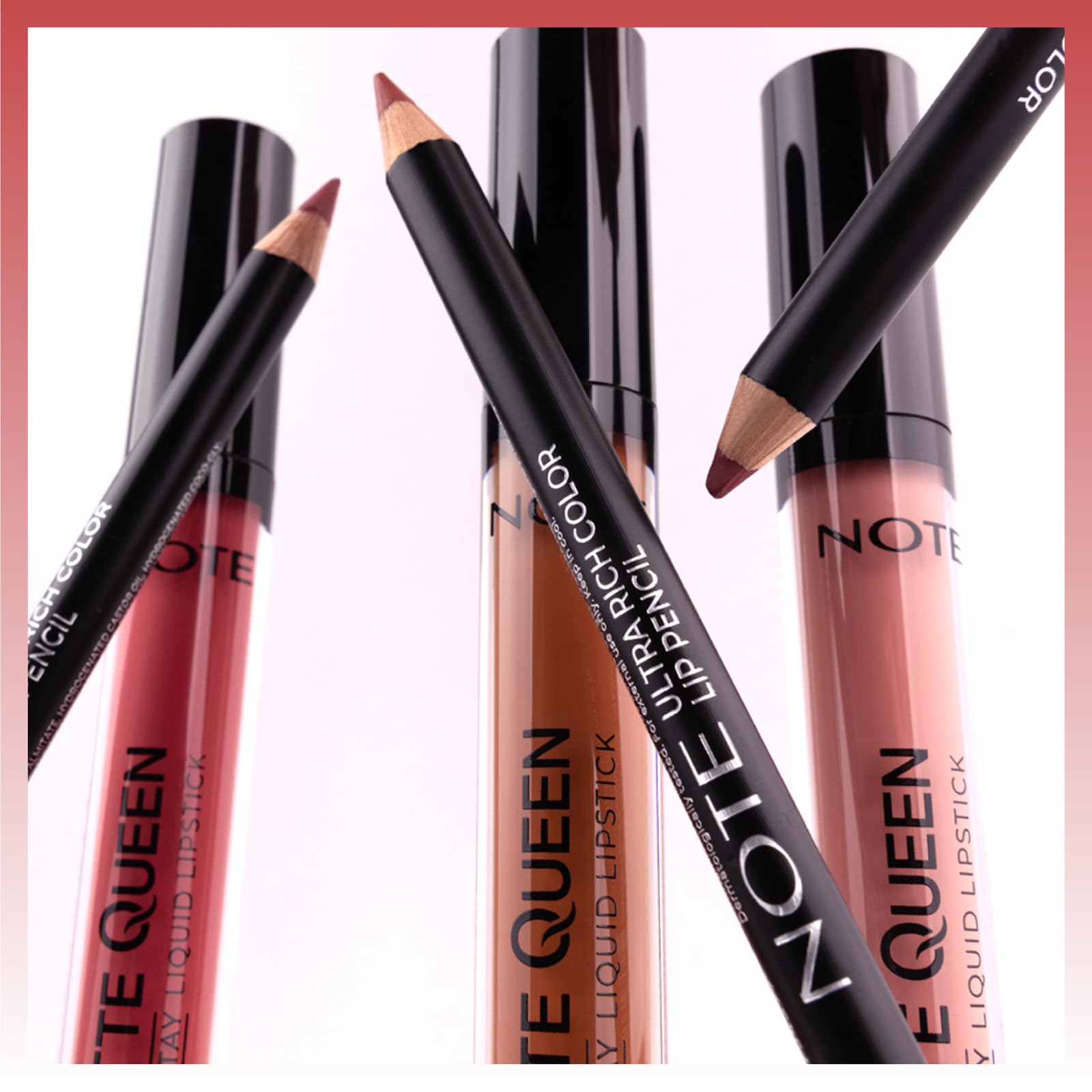 Note Cosmetics Matte Queen Lipstick 05 Summer Charm Kalıcı Likit Ruj, Pembe