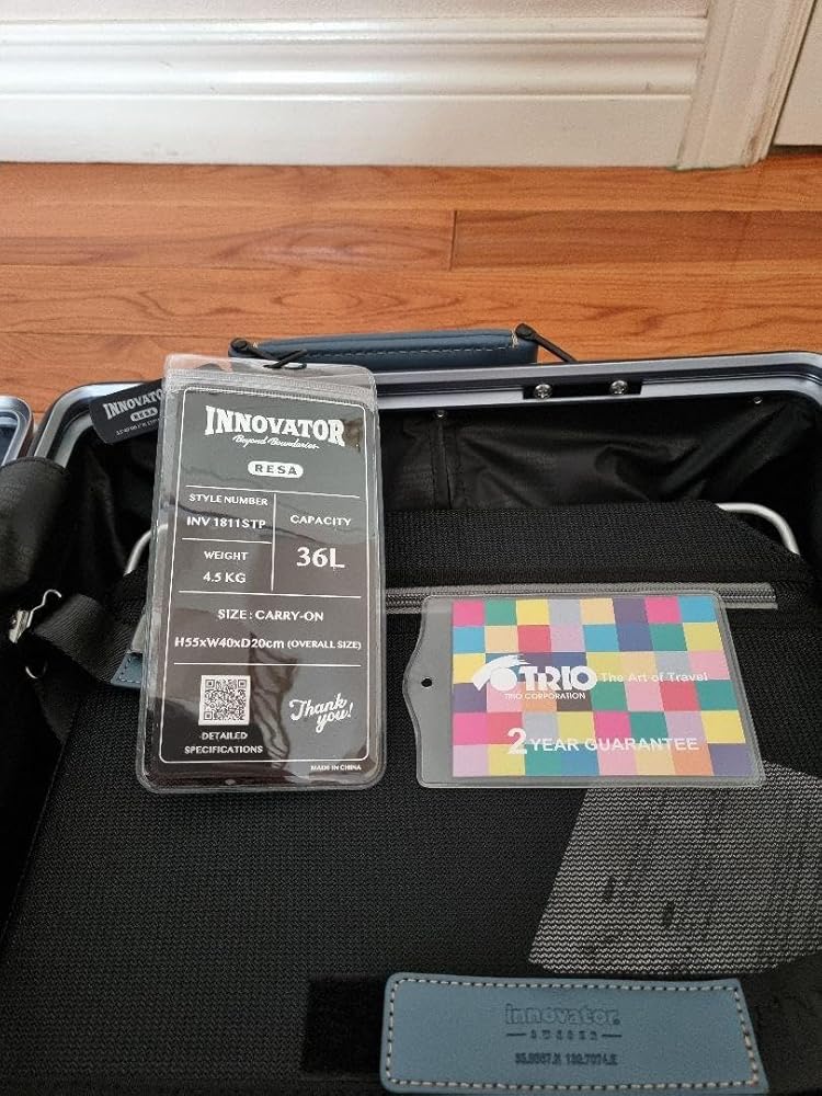 Amazon | Innovator アルミスーツケース 2025年モデル グレー 36L
