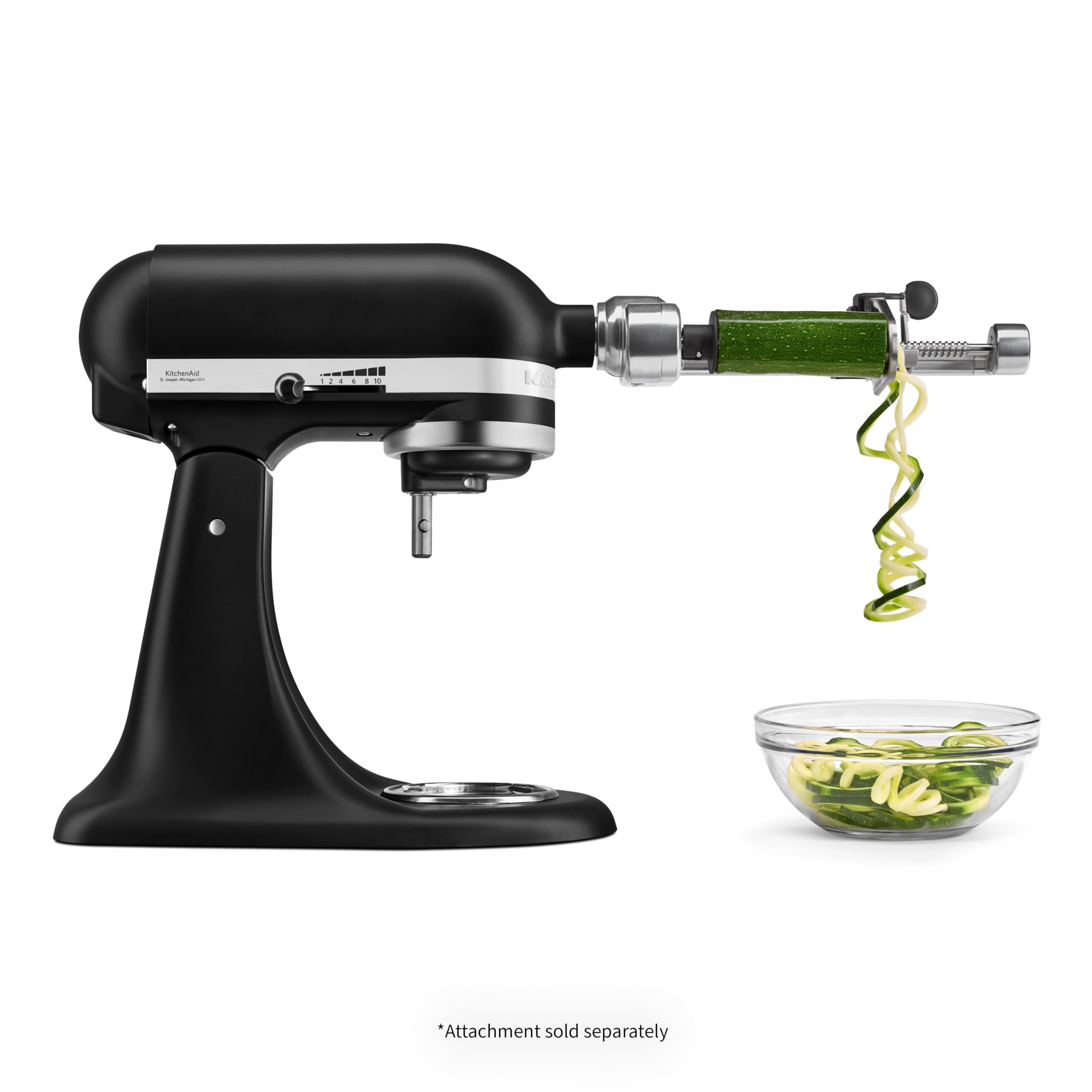 KitchenAid 5KSM95PSEBM robot kuchenny z uchylną głowicą silnika, 4,3 l, kolor czarny matowy