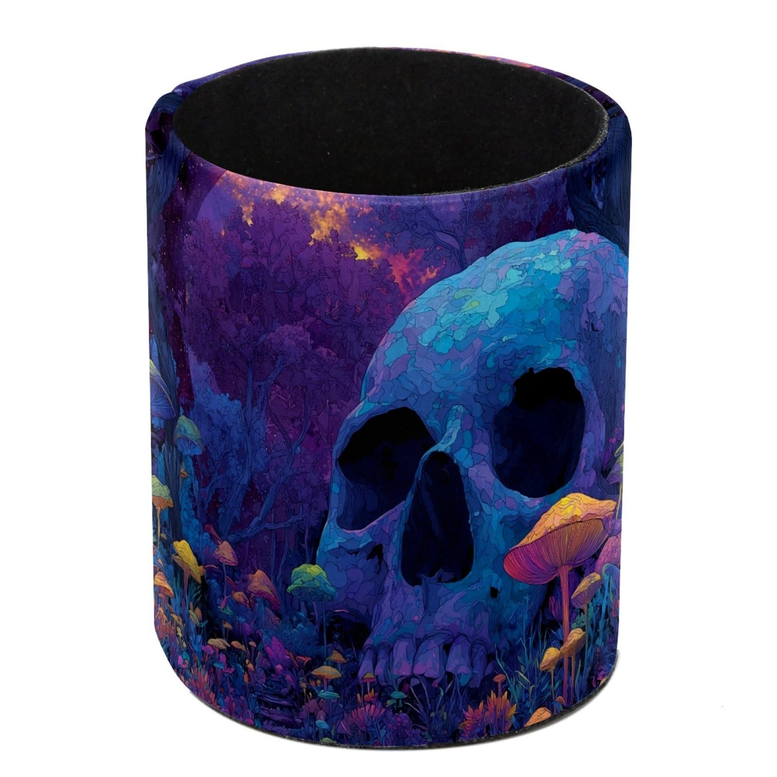 FWJZDSP Skeleton Mushroom Pencil Cup Pen Organizer Makeup Brush Holder for Office Home Countertop Desk Accessory Storage