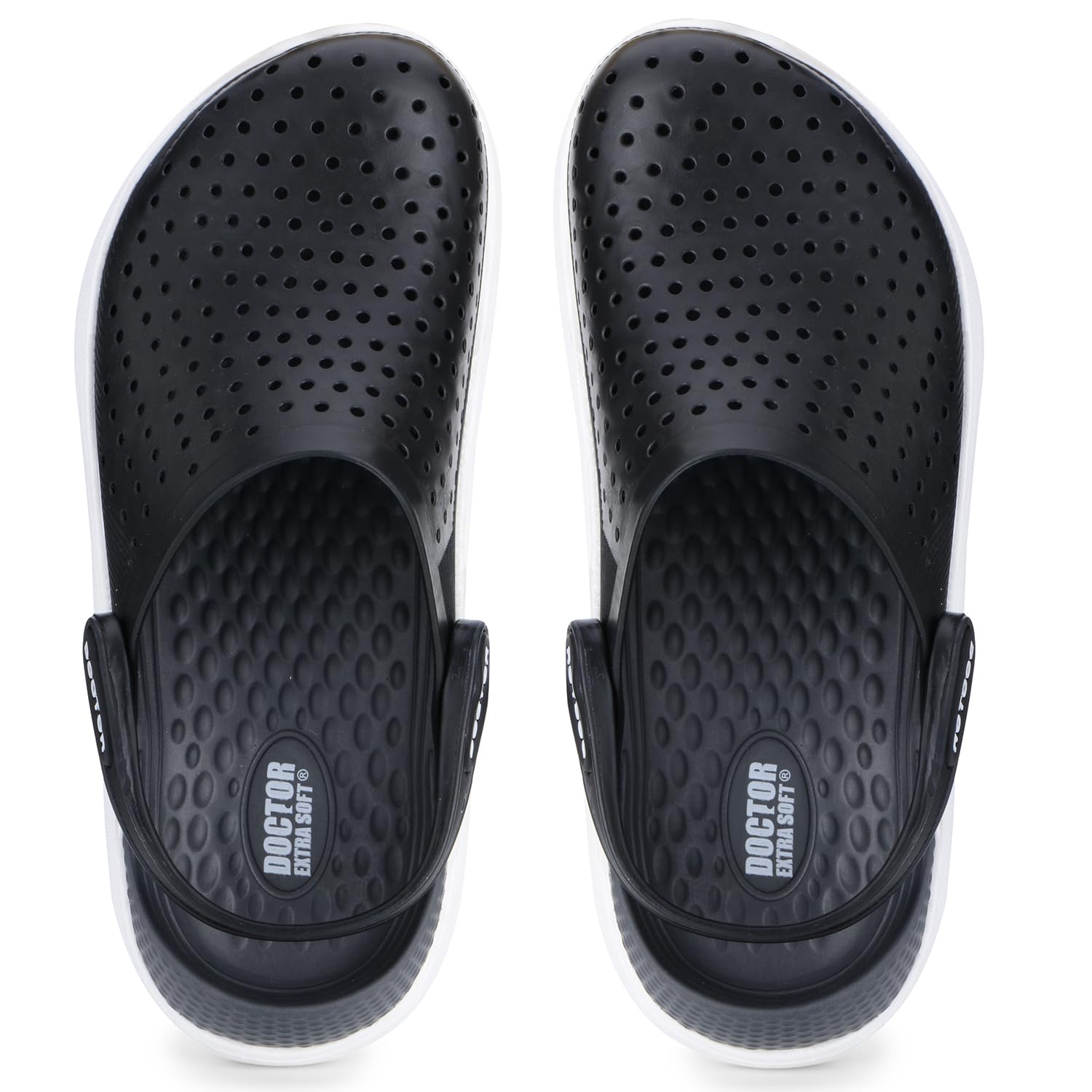 DOCTOR EXTRA SOFT Unisex-Child Kids Classic Ultra Soft Clogs/Sandals with Adjustable Back Strap| Comfortable & Lightweight| Stylish & Anti-Skid| Indoor & Outdoor Casual Sports Mules Boys/Girls D-509 4 7197u110LmL. SL1500