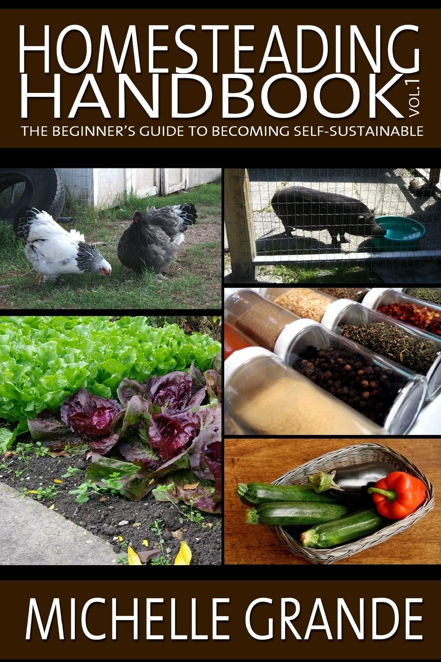 Homesteading Handbook vol. 1: The Beginner's Guide to Becoming Self-Sustainable: Volume 1 (Homesteading Handbooks)