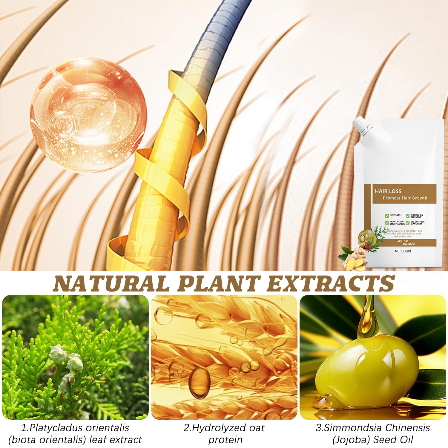 Bianca Rosa Hair Loss Shampoo - Normal to Oily (4 oz, ZIN: 407423)