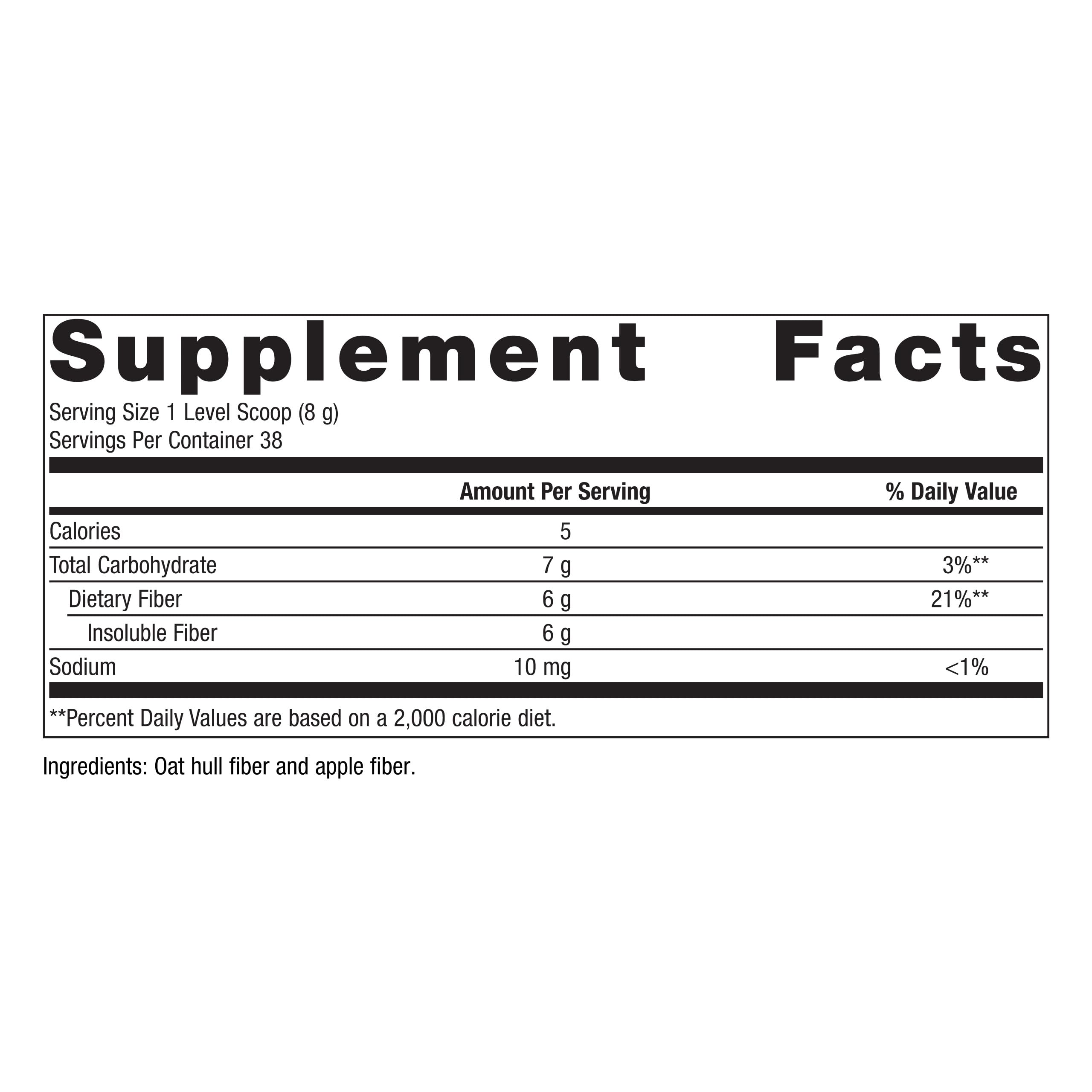 Metagenics MetaFiber Fiber Supplement Powder, 6 g Fiber, 10.72 oz — Amazon image 4