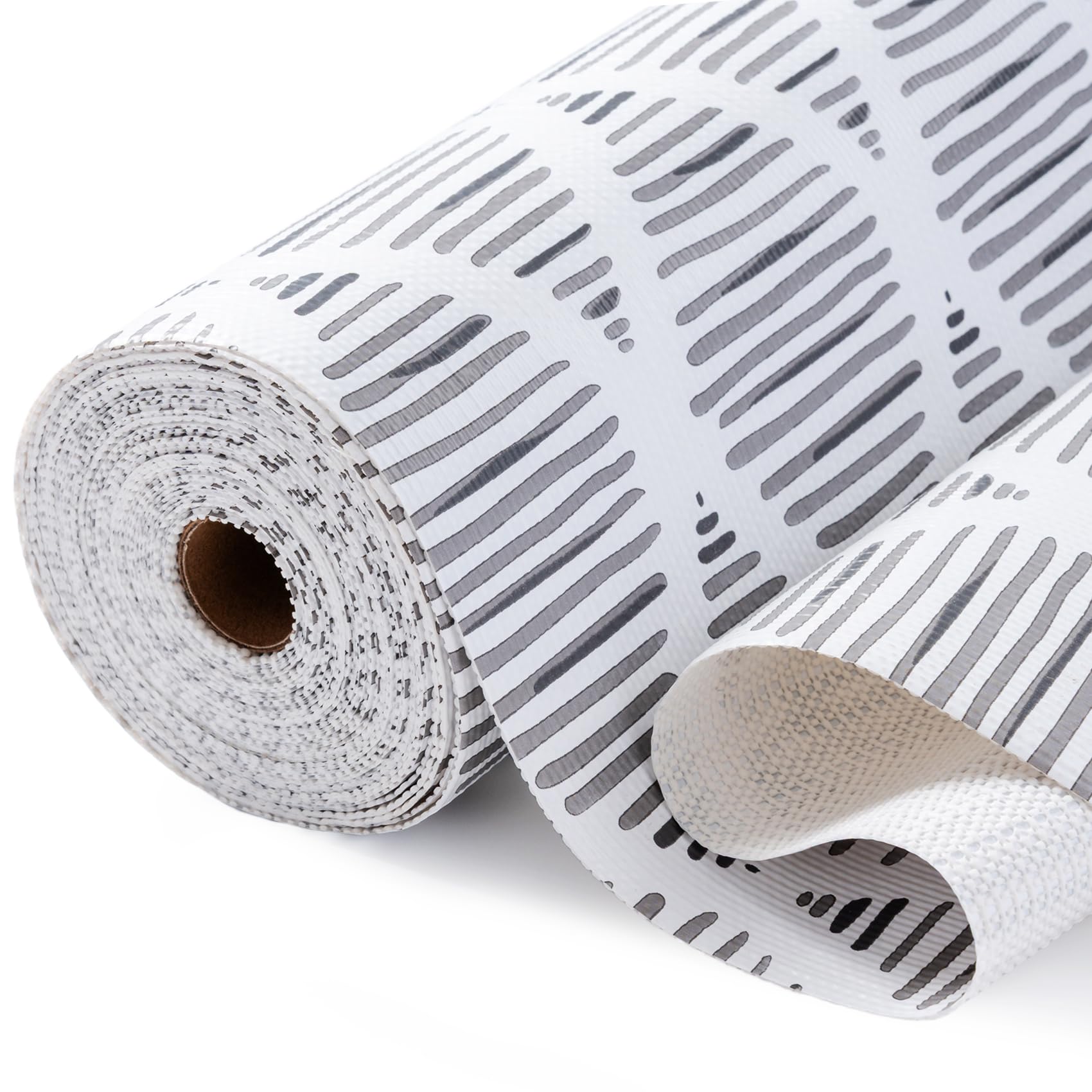 CLENAT Drawer and Shelf Liner for Kitchen Cabinets, Non-Adhesive 17.5IN x 10FT Strong Grip Thickened Cabinet Liners for Shelves, Non-Slip Mats