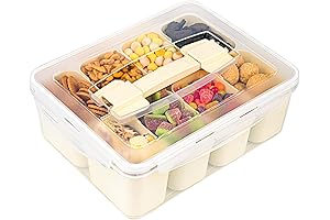 Large Snackle Box Container: Convenient Snacking Right at Your Fingertips