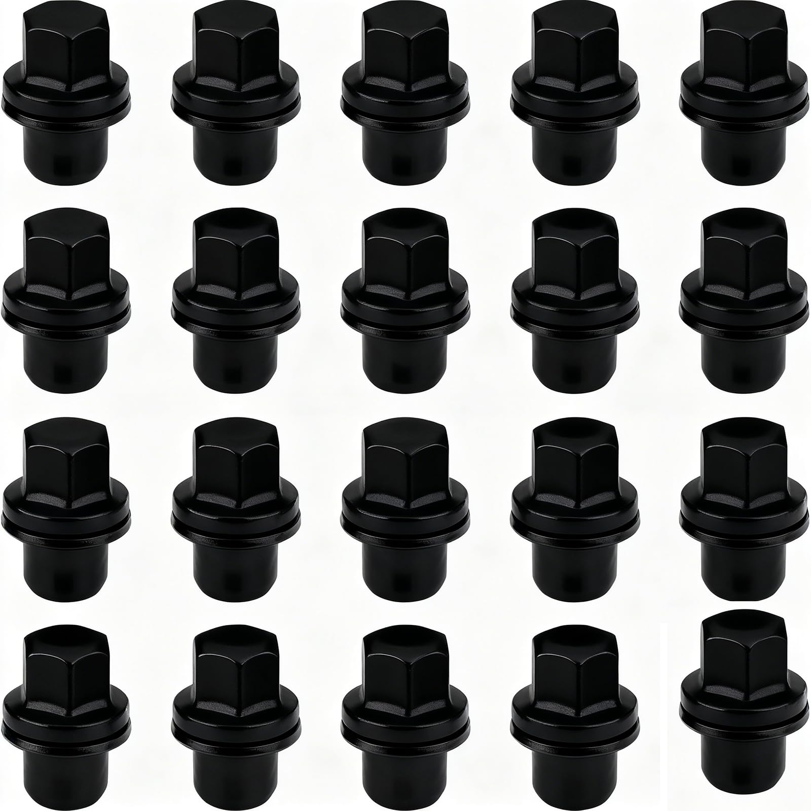 20 Stück Radmutter LR068126 RRD500290 Schwarz für Land Rover Discovery IV