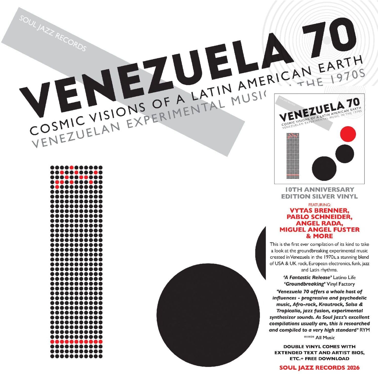VENEZUELA 70: Cosmic Visions Of A Latin American Earth – Venezuelan Experimental Rock In The 1970s (Silver vinyl) [VINYL]