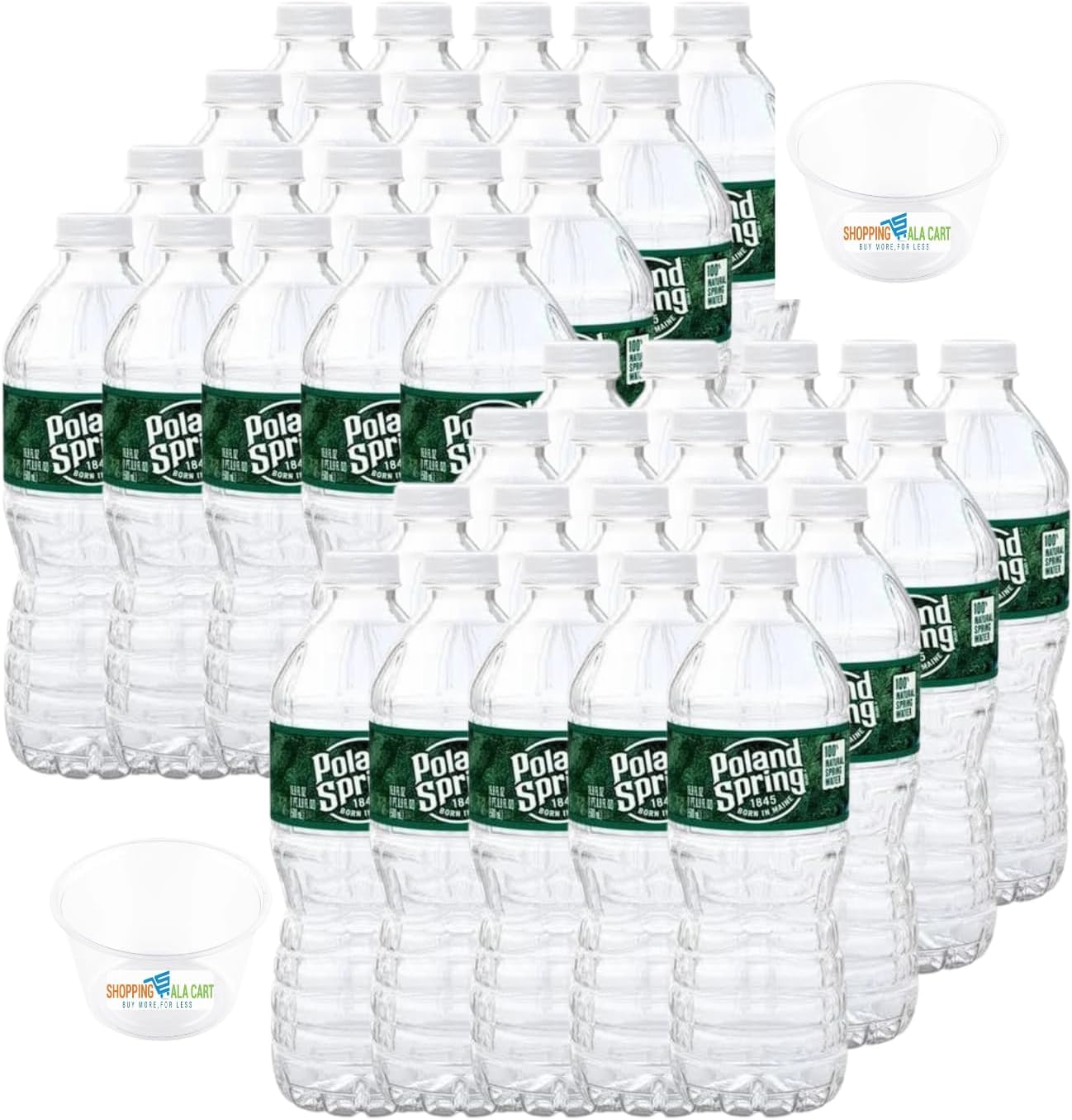 Poland Spring Water, 16.9 Fl Oz., 40 Pack