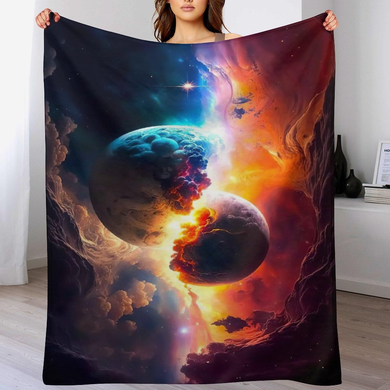 Couverture polaire facile a nettoyer contre le froid pour des nuits douces et sereines