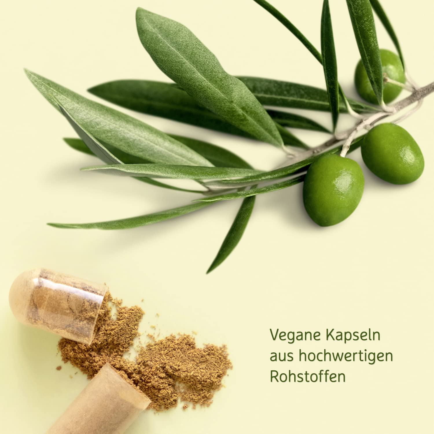 Olivenblattextrakt Kapseln hochdosiert - 120 Kapseln mit 750 mg pro Tag -  Olivenblatt Extrakt mit 300 mg Oleuropein - Reicht fr 2 Monate - Vegan :  ...