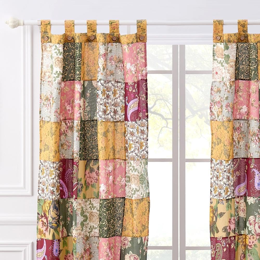 Greenland Home Patchwork-Paneel im Antik-Chic-Stil.