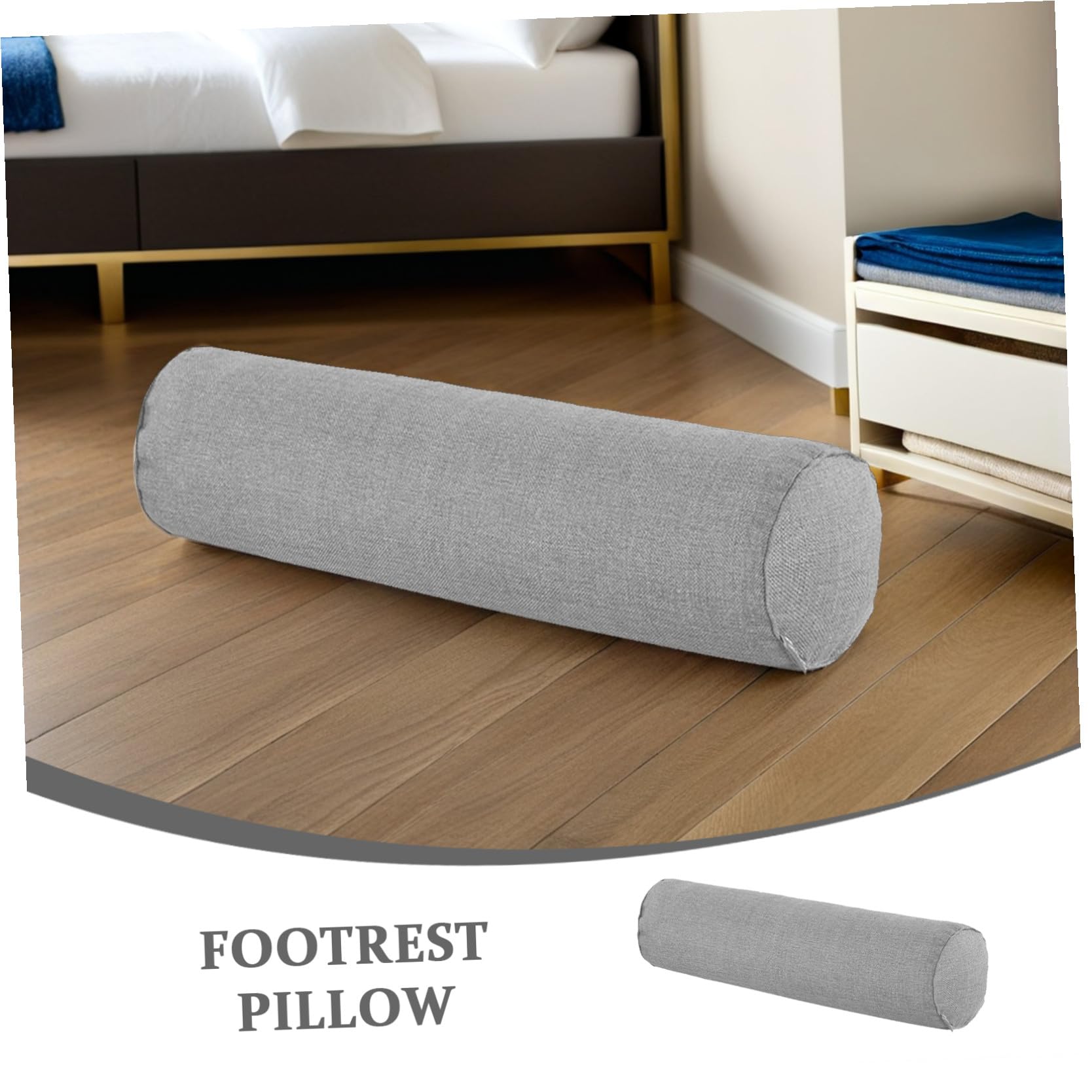 Gadpiparty Almohada de Masaje para Pies Almohada Cómoda de Apoyo para Reposapiés para Masajes y Relajación el Hogar o Spa para Piernas