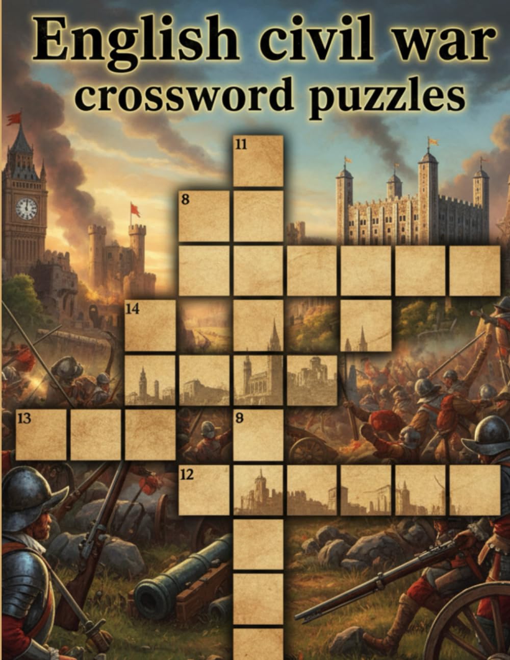 English civil war crossword puzzles: History-themed crosswords for adults