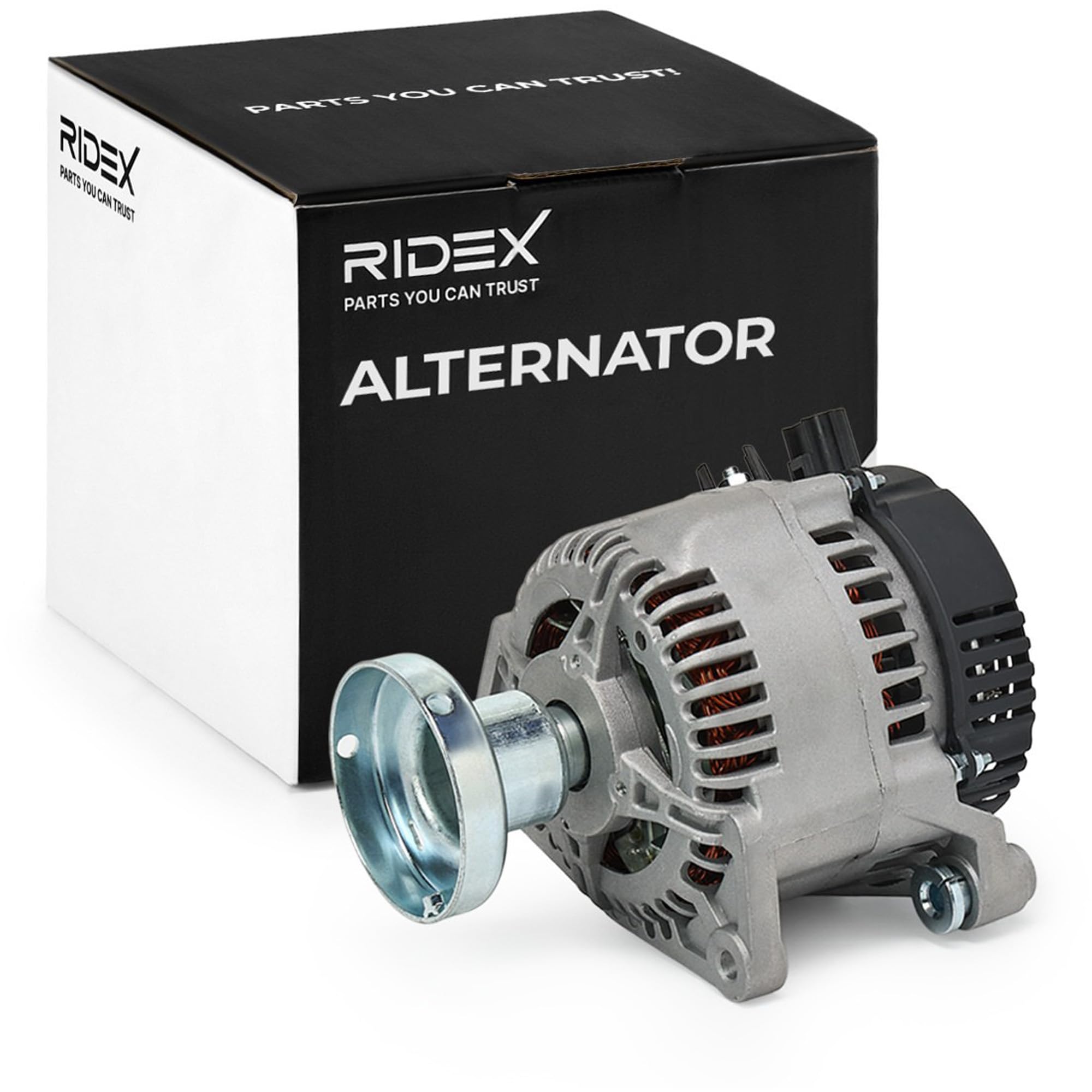 RIDEX 4G0454 Alternador con regulador incorporado Compatible con FORD Focus Mk1 Hatchback DAW, DBW