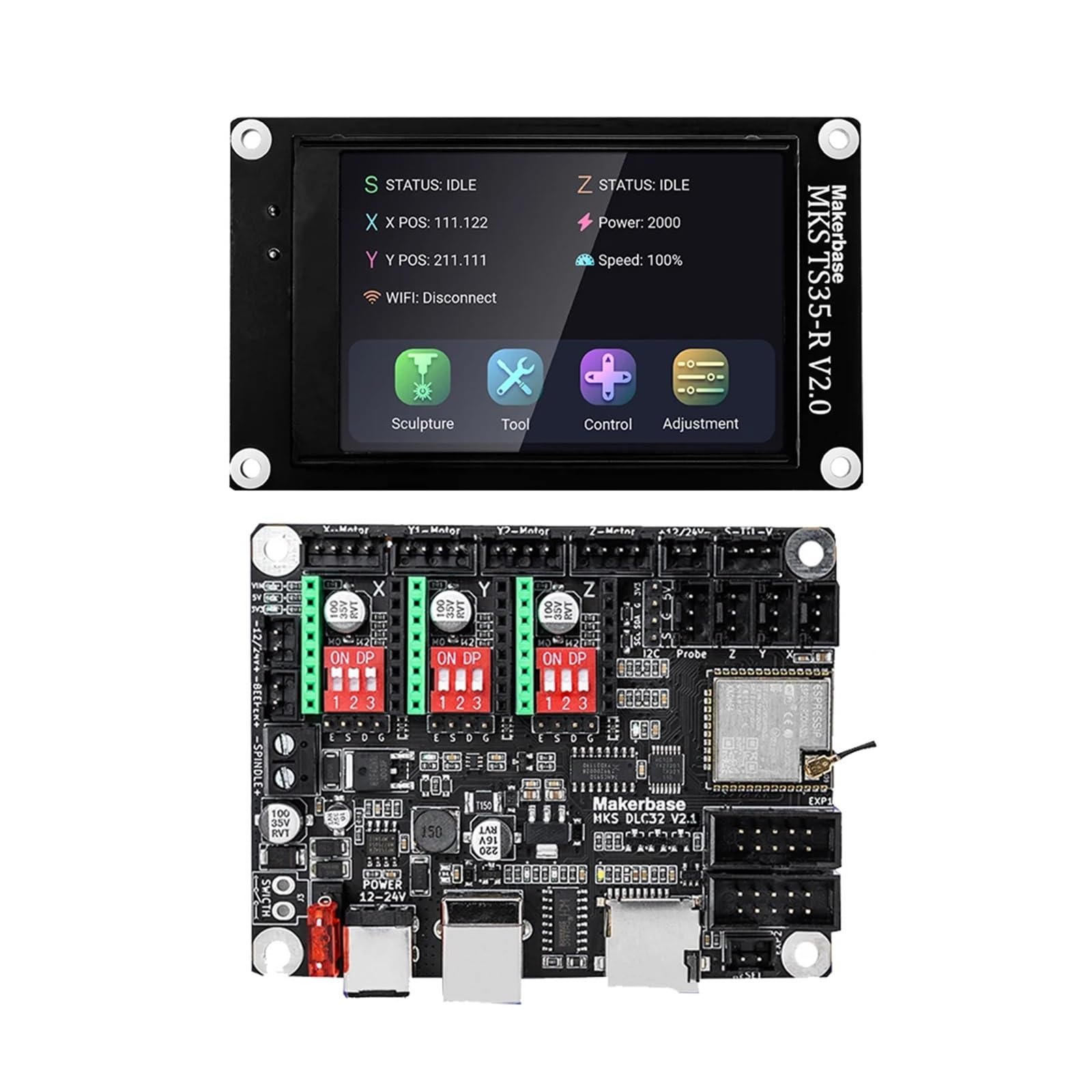 Amazon.com: Laser Engraving Machine Motherboard Makerbase MKS