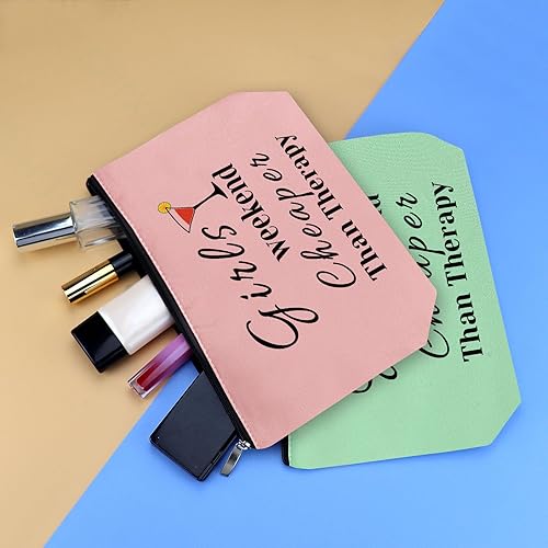 Miniatura 4 de Mikela Bolsa de cosméticos de regalo de fin de semana para, Verde+rosa+púrpura