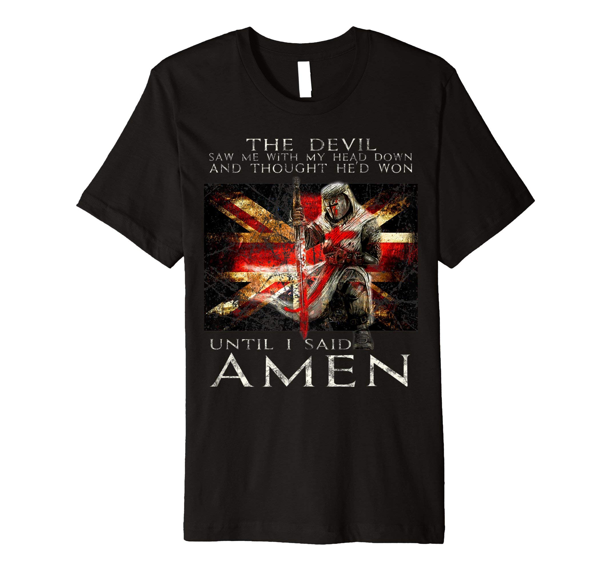 The Devil Saw Me - Knights Templar TshirtOEKO-TEX STANDARD 100