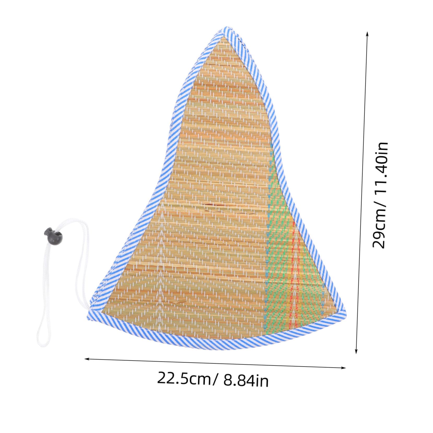 balacoo Foldable Wide Brim Straw Sun Hat for Men Women UV Protection Beach Hat for Summer Outdoor Activities Gardening Hiking Travel for Farmers Sun Safety Multi