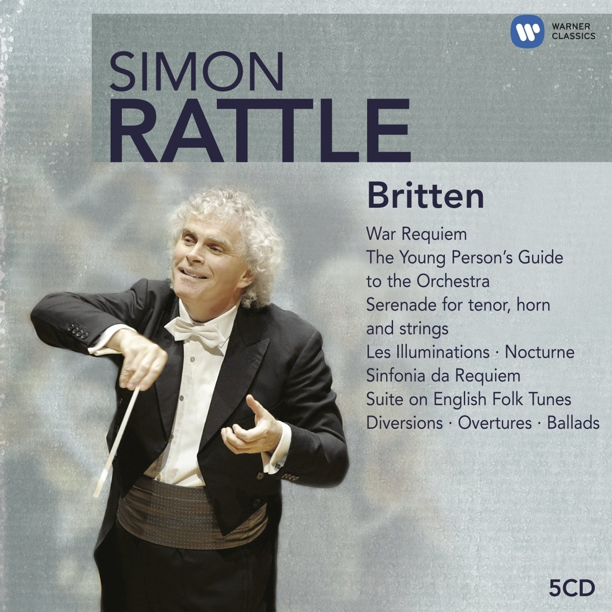 Rattle dirige Britten (Coffret