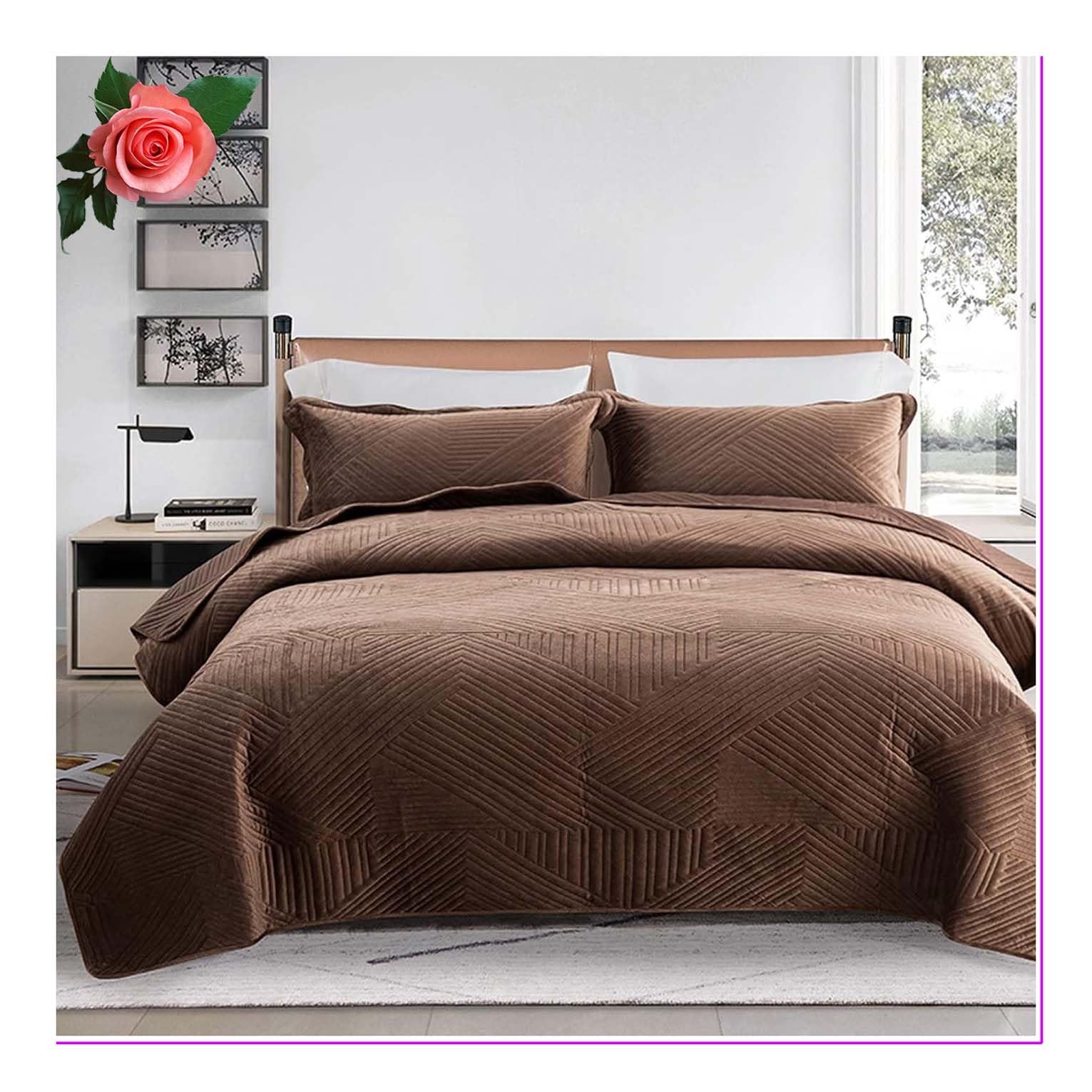 Couvre-lit d'été en coton pour ne plus transpirer la nuit tout en gardant un lit chic
