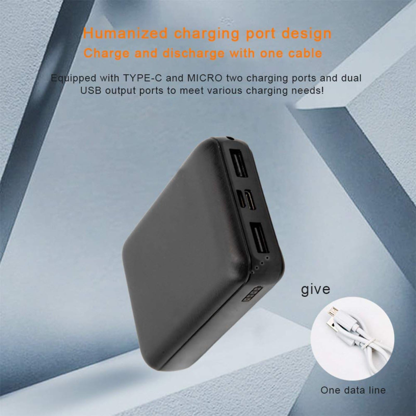 Chaleco Calefactable Genérico con Batería Externa, Tela Resistente Y Cálida con Doble Puerto USB para Chaqueta, Chaleco Y Pantalones Calefactables.