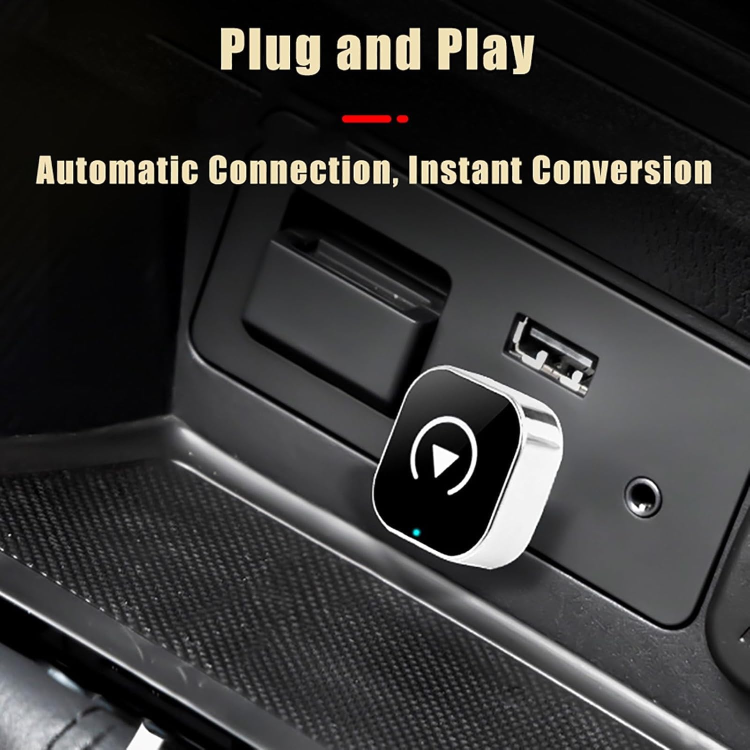 Adaptador CarPlay Inalambrico para Jeep Gladiator 2020–2025