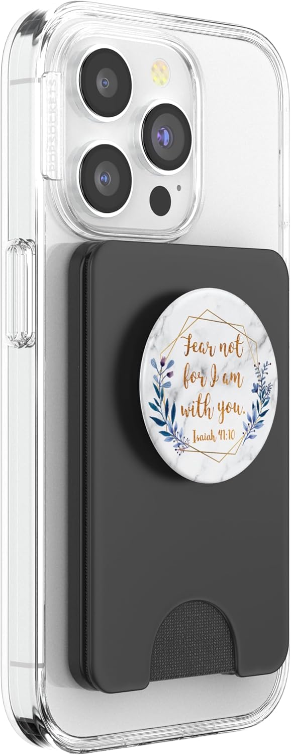 Isaiah 41:10 - Bible Verse Christian Inspiring Quote PopSockets PopWallet for MagSafe