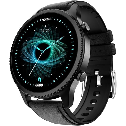 NoiseFit Halo Smart Watch Classic Black