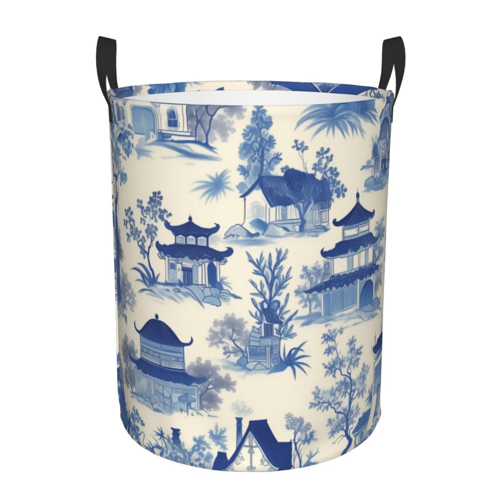Cestos para la colada estilo chino organizador ligero para ropa de dormitorio
