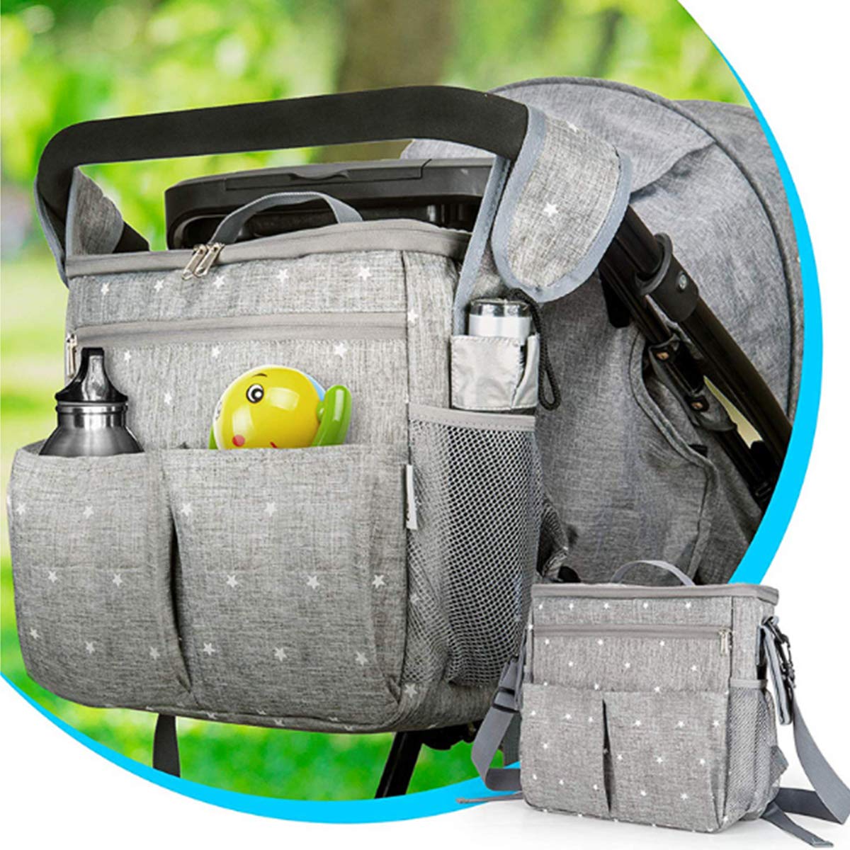 Sac De Rangement Pour Bébé Porte-Biberon Pour Bébé Avec Poussette Et Organisateur