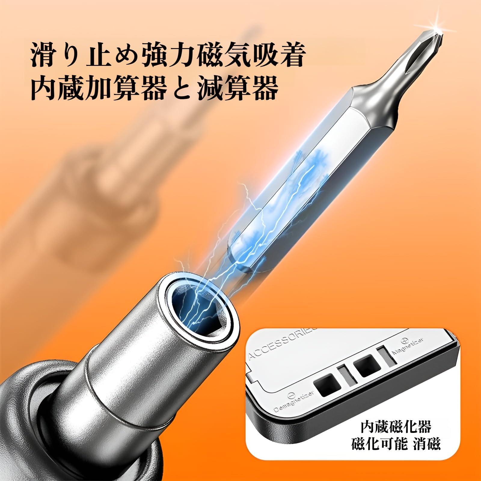 Amazon | [Mokcoliy]電動ドライバー 小型 ペン型 精密ドライバーセット 