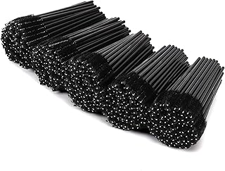 500 Disposable Mascara Wands Eyelash Brush Bl...