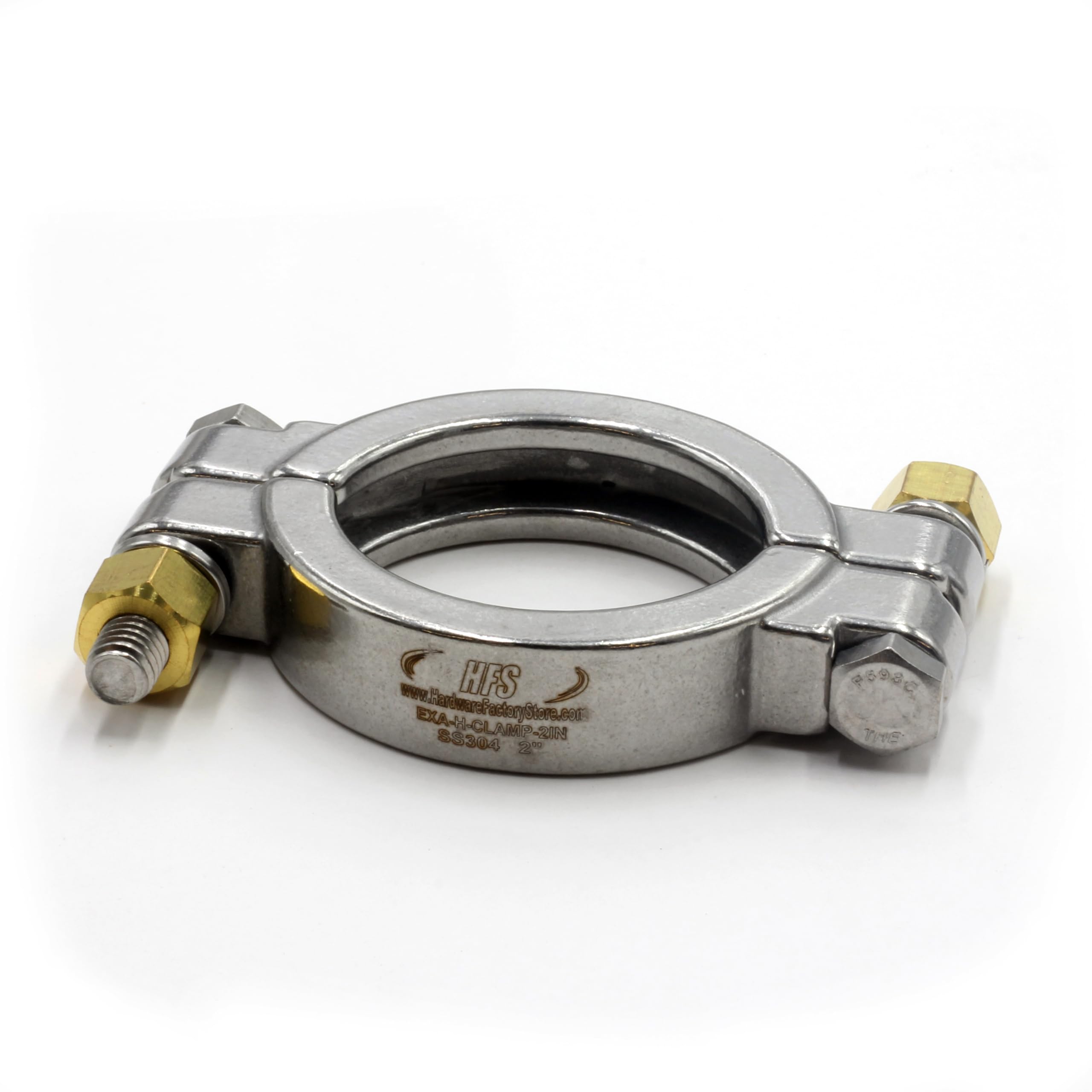 Tri Clamp de 2" HFS collier inox pour connecter vos tubes sanitaires et éviter les fuites