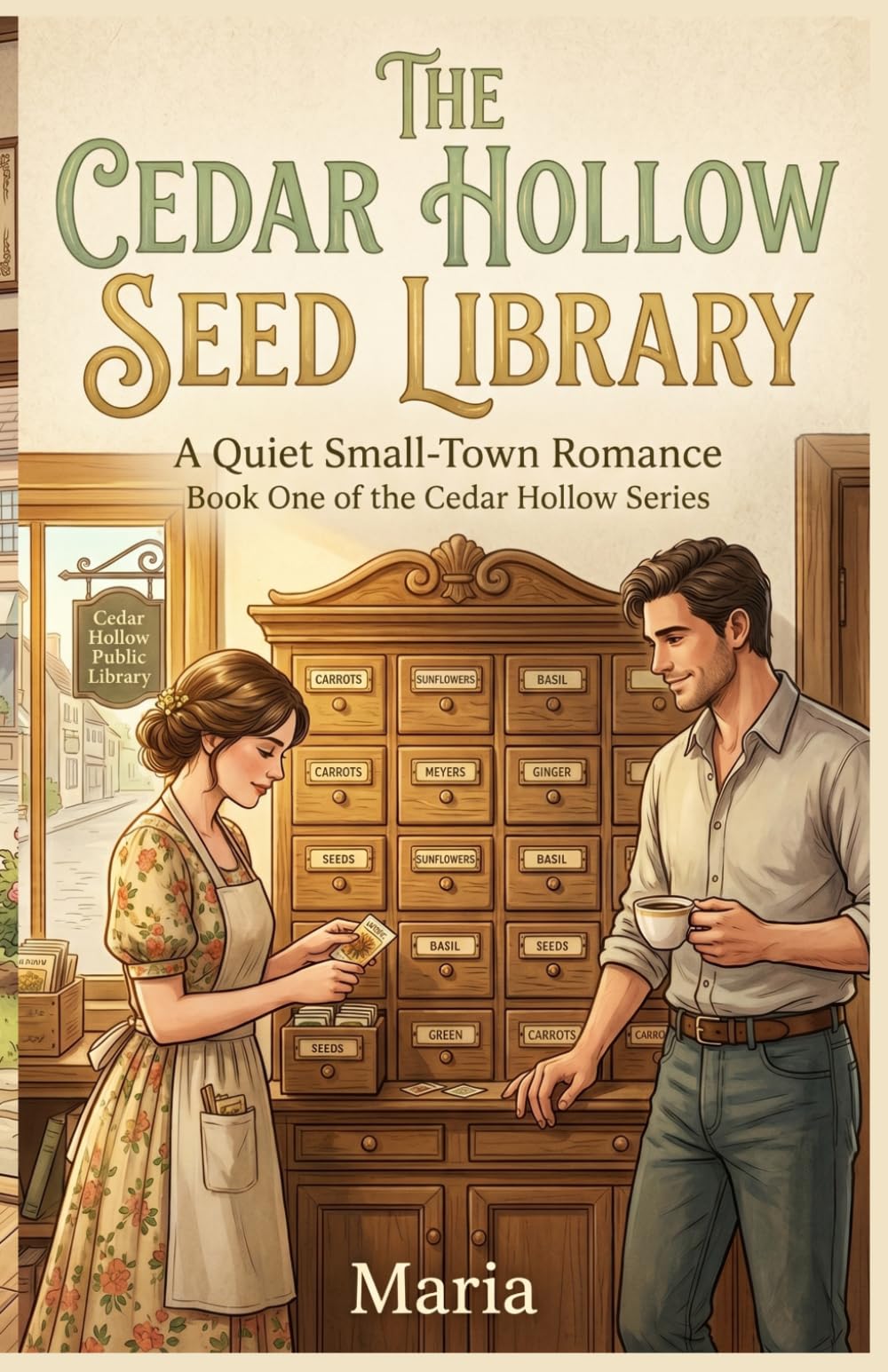 THE CEDAR HOLLOW SEED LIBRARY: A Quiet Small-Town Romance Book One of the Cedar Hollow Series