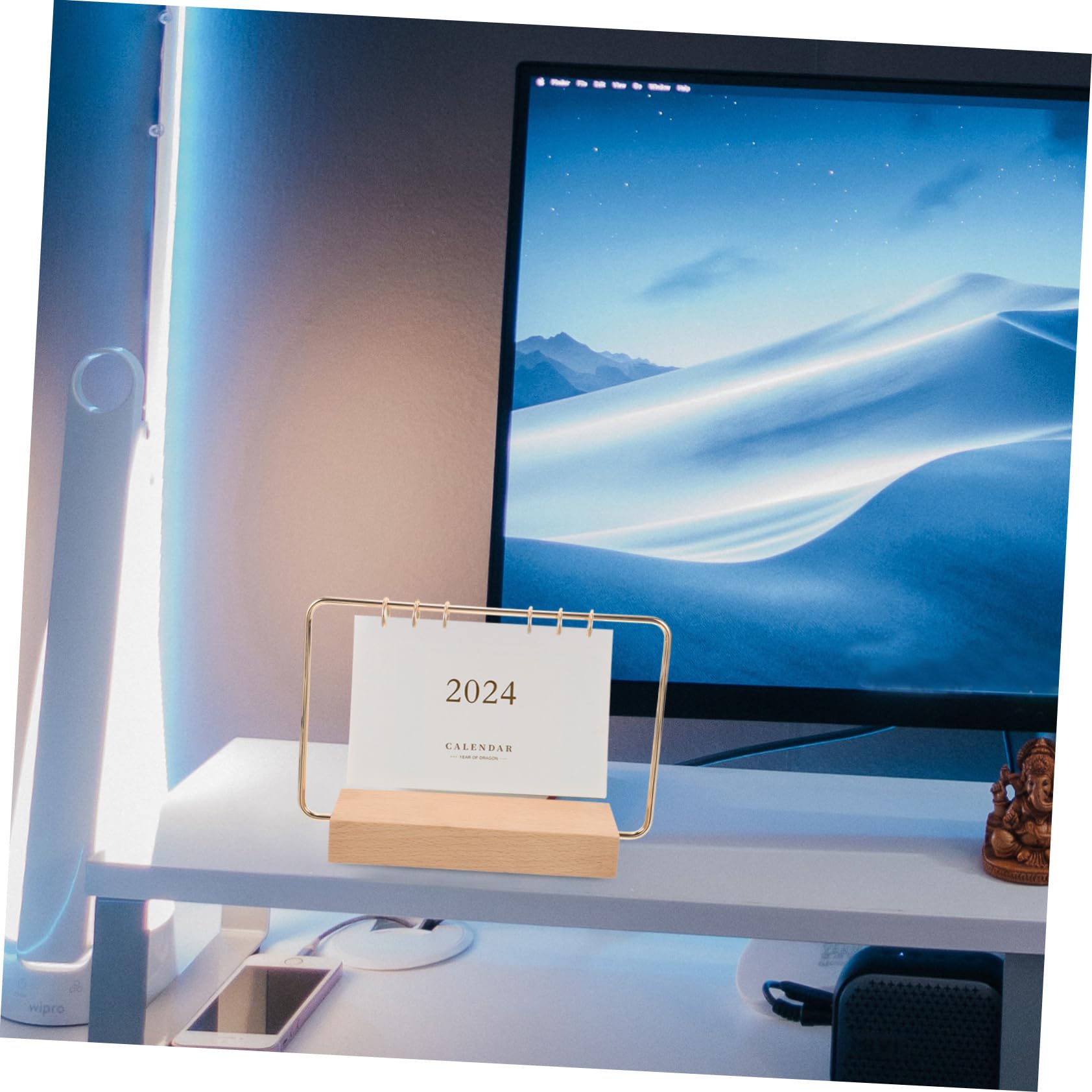 ★フリップカレンダーパーツ 卓上カレンダースタンド フリップカレンダー 卓上用 木製スタンド