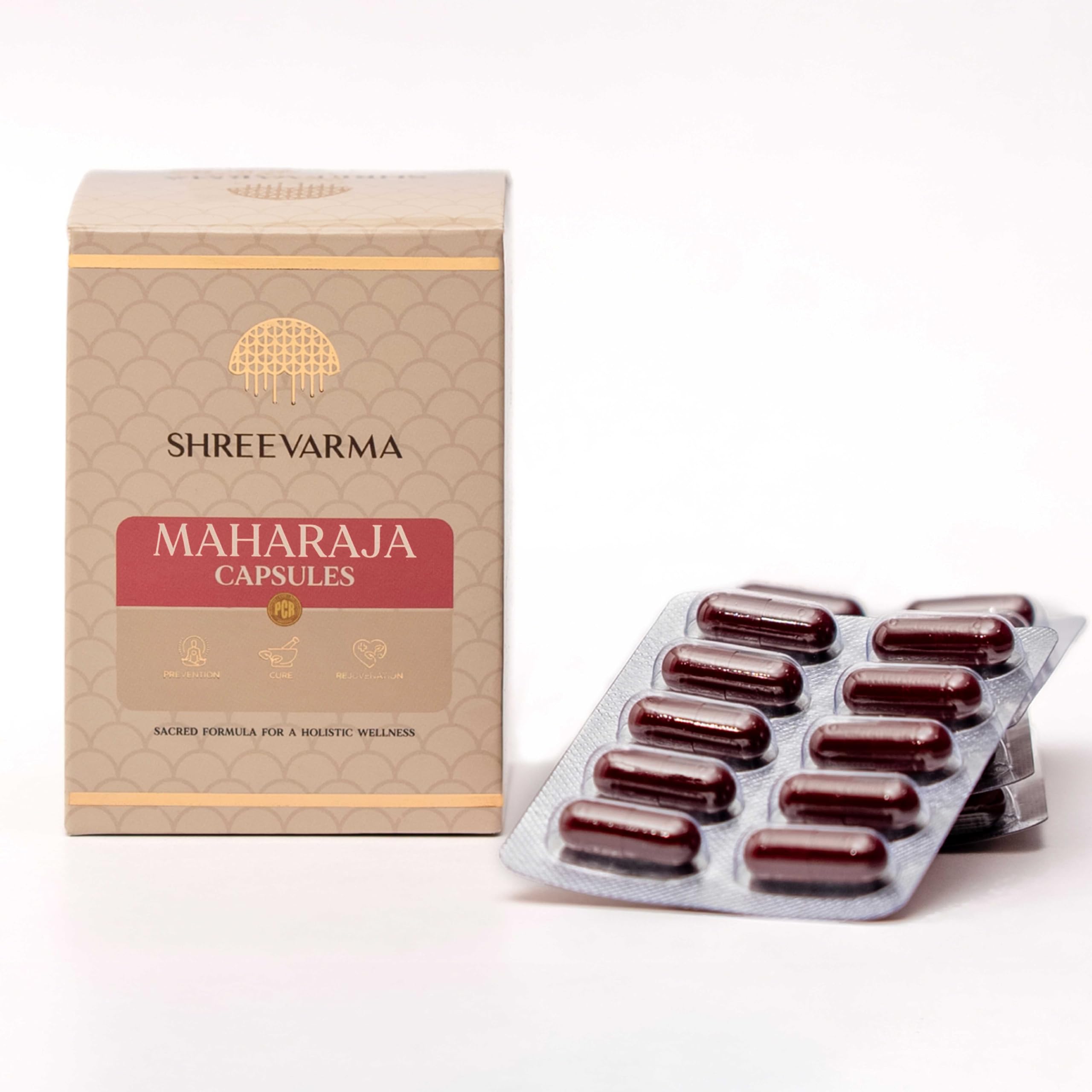SHREEVARMA’s Maharaja Capsule for Back Pain | Promotes Joint Health | Supports Flexibility | Excellent Pain Relieving - 60 Capsules (B0CF23PLRB) Amazon Price History, Amazon Price Tracker