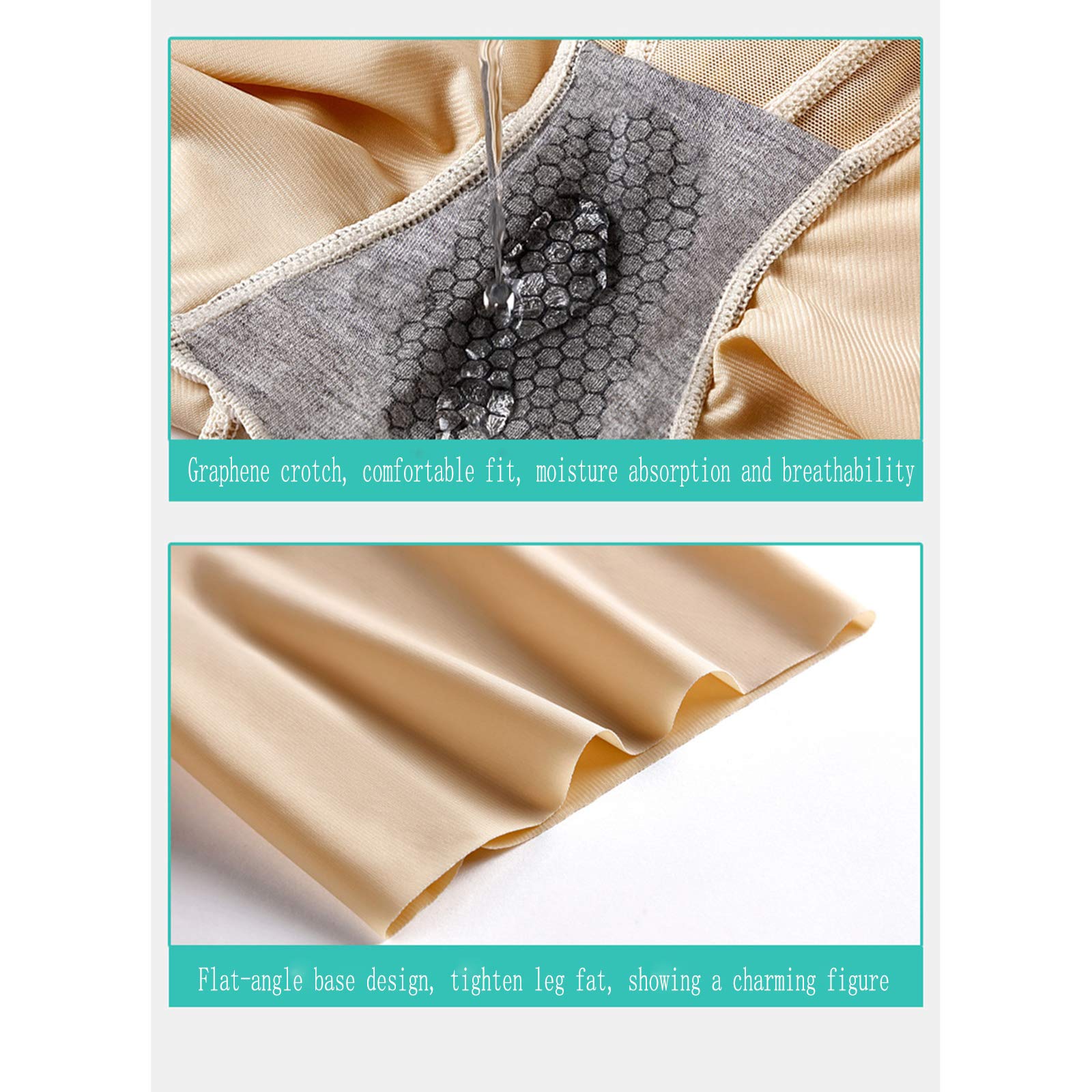 Miederslips für Damen- Postpartale Boxershorts, Plastiktaille, Reißverschluss, Hüftheben, Korsett, Körperformung, Nahtlose hoch taillierte Bauchhose