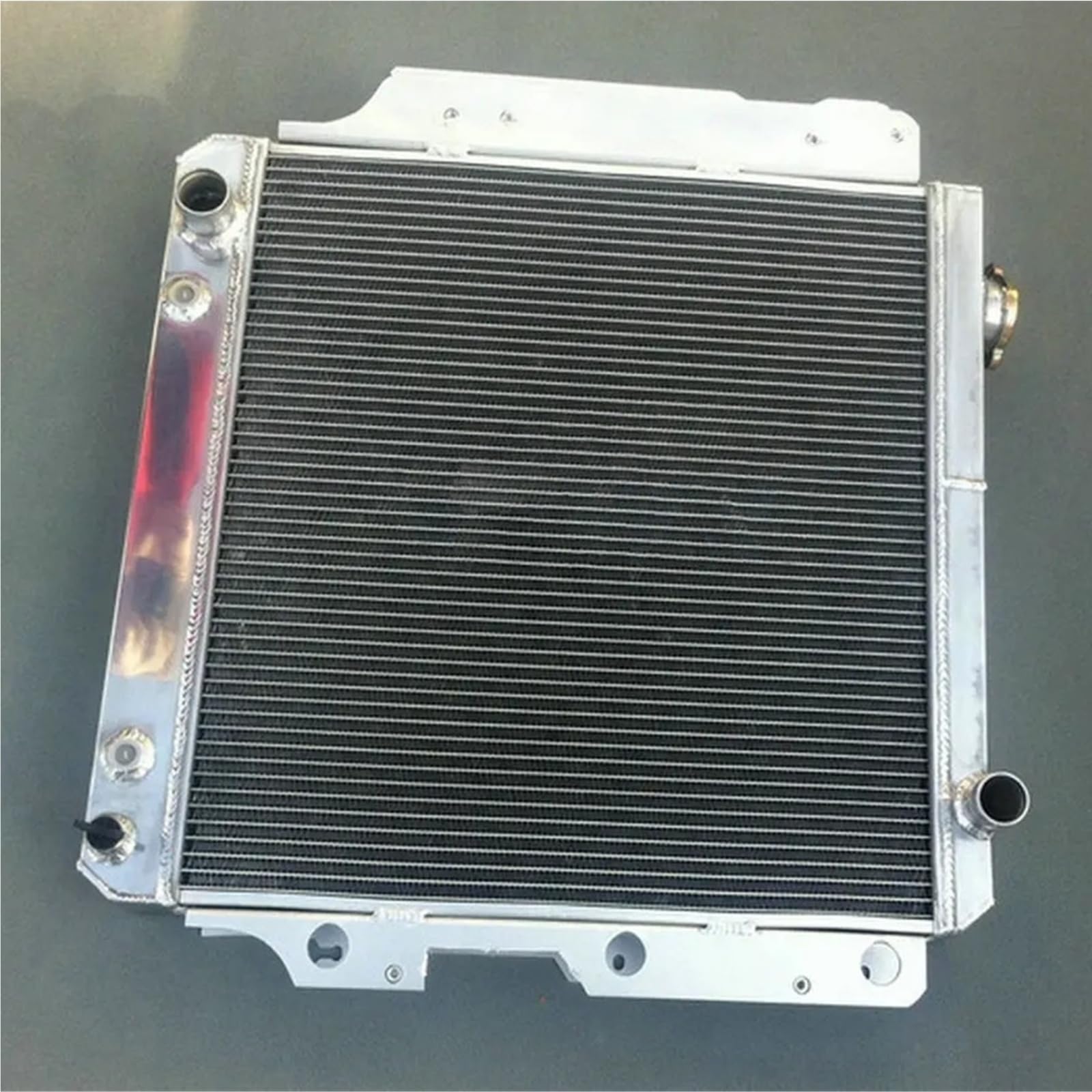 Zestaw Chłodzący Pasuje do JEEP WRANGLER YJ/TJ 2.4L-4.2L 1987-2006 3-rzędowy grzejnik aluminiowy + wentylator Radiator przewodzącym