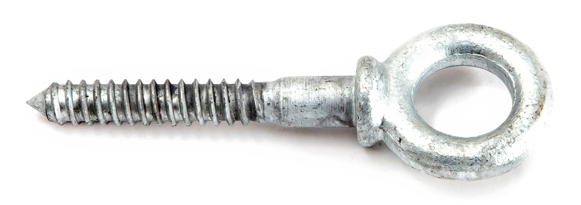 Forney 61369 Screw Eye Bolt Shoulder, Hot Dipped Galvanized, 1/2-Inch-by-3-1/4-Inch Overall Length by Forney
