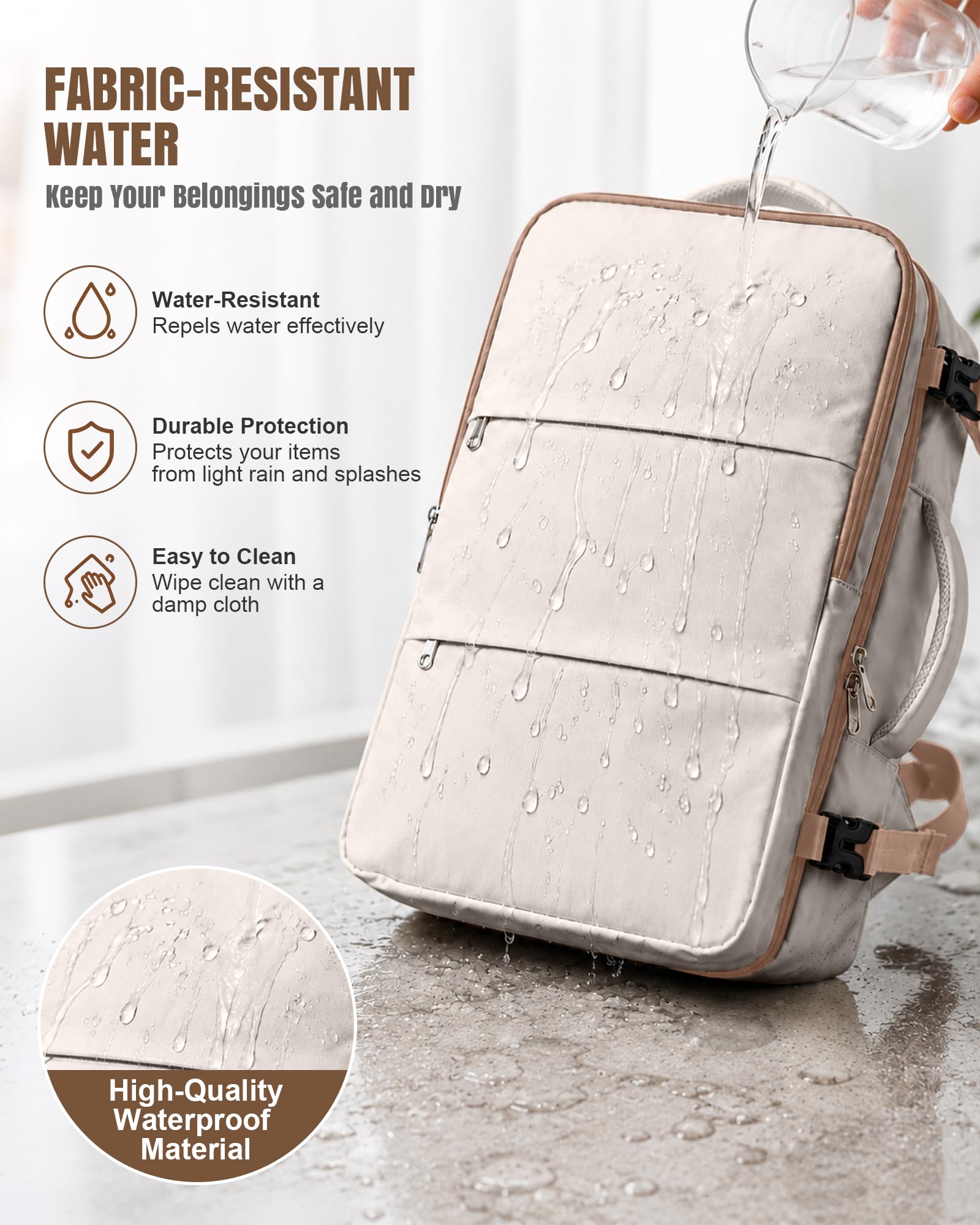 BJLFS Plecak próżniowy torba podróżna z pompką Ryanair torby kabinowe 40 x 30 x 20 cm torba podręczna Wizzair Easyjet Vueling bagaż podręczny worki próżniowe do podróży wodoodporny plecak na laptopa