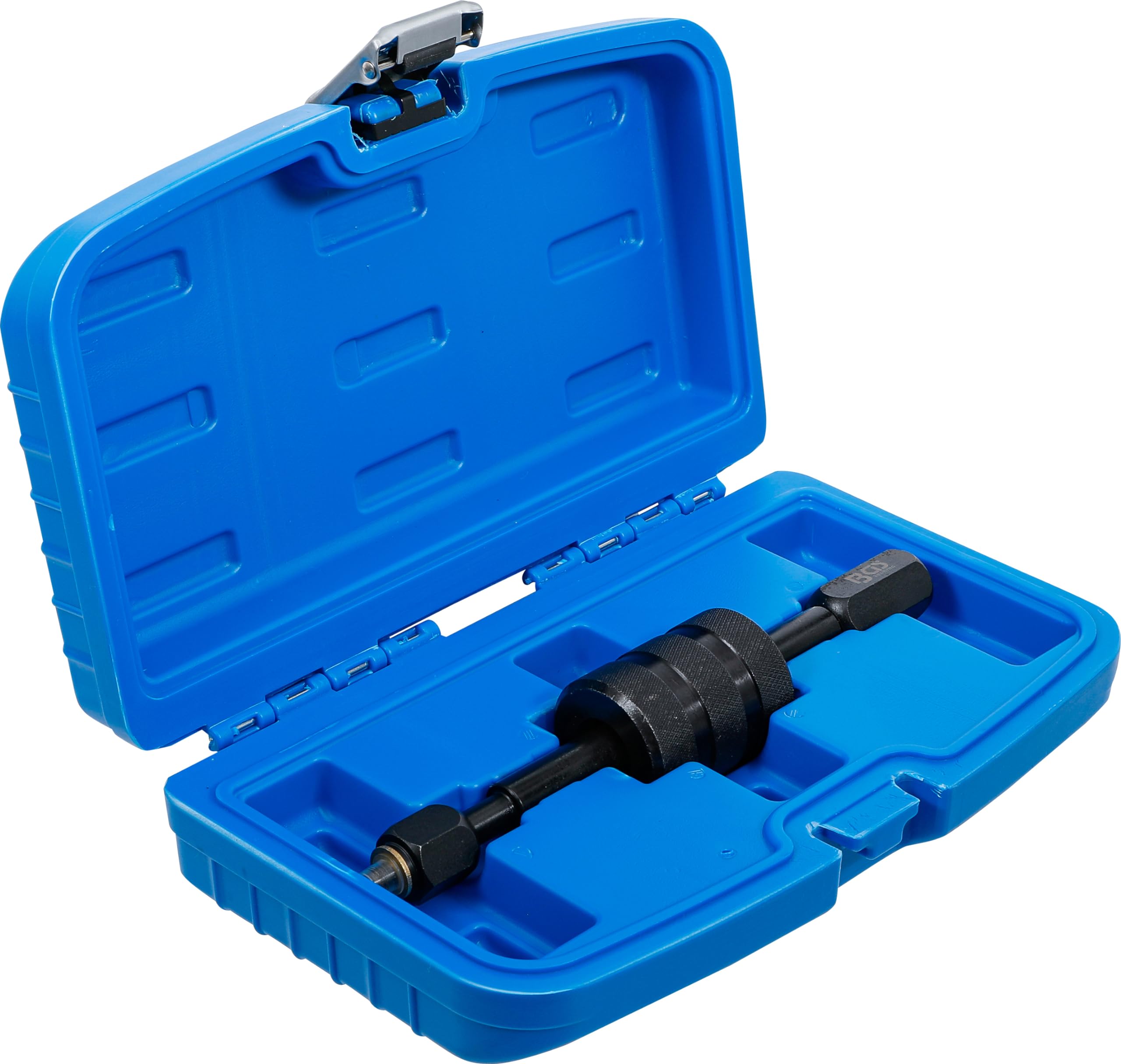 BGS 8571 | Extractor para inyectores diésel para Bosch y Lucas | Rosca interior M8 x 0,75 y M12 x 1,5 | Rosca exterior M14 x 1,5 | Longitud 230 mm