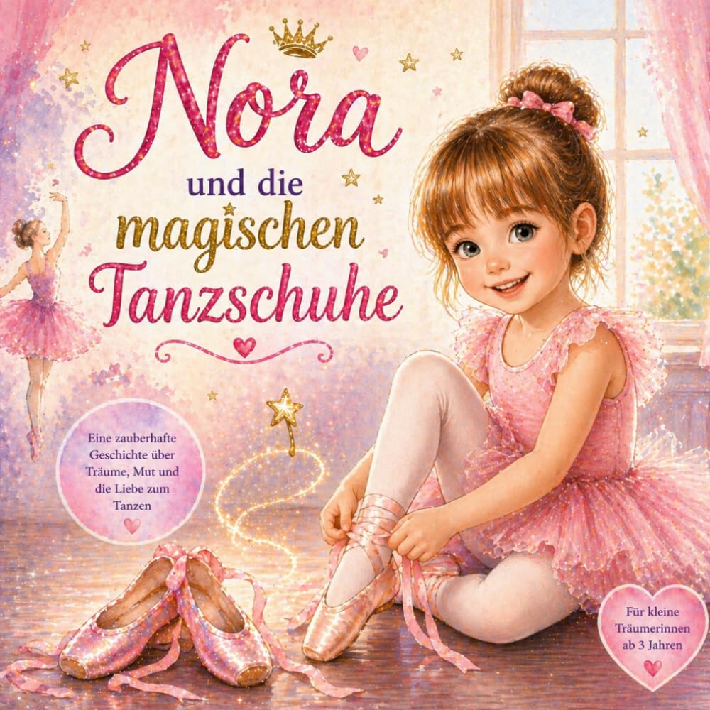 Nora und die magischen Tanzschuhe: Ein zauberhaftes Bilderbuch über Mut, Träume und die Magie des Tanzens – für Kinder ab 3 Jahren