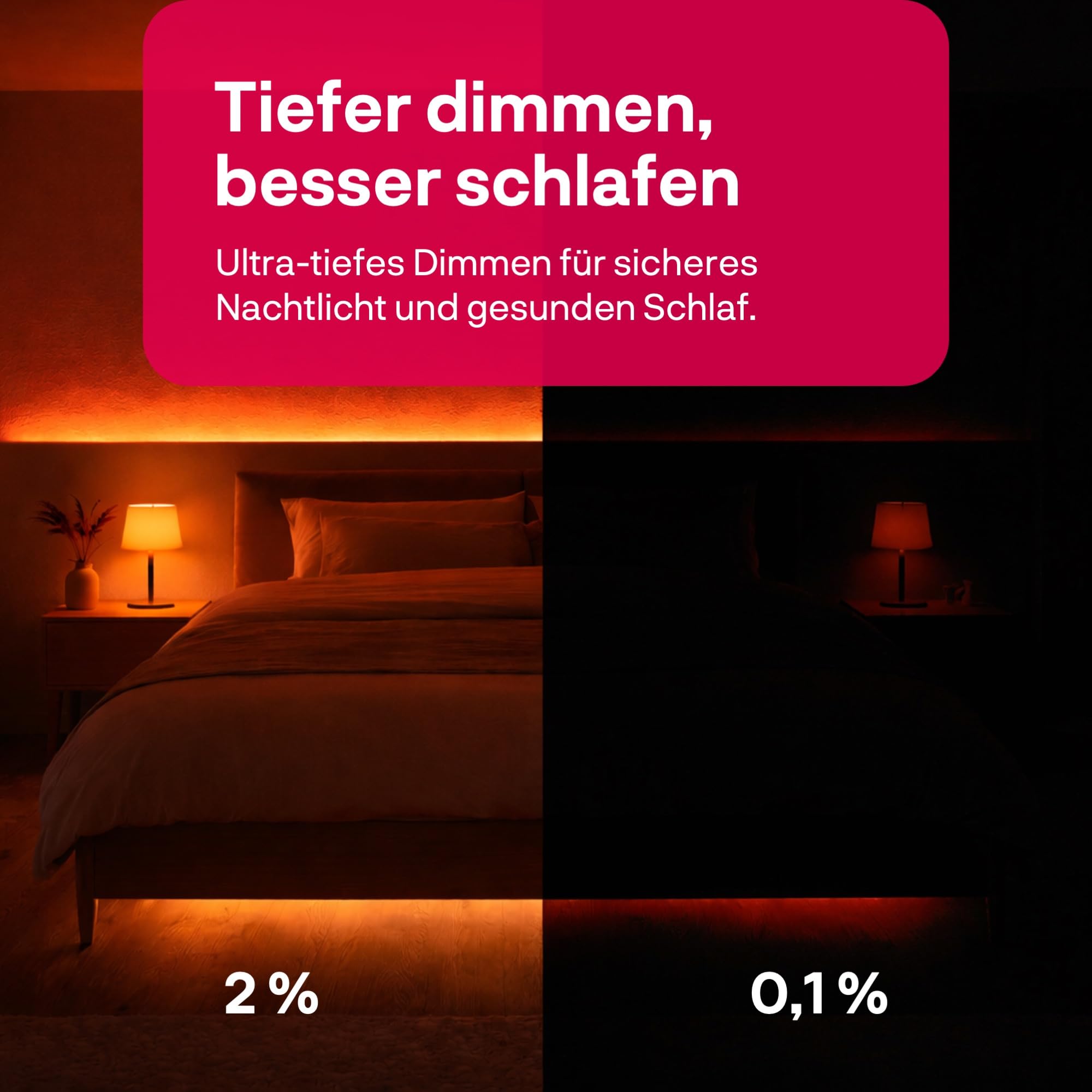 innr Smart LED Strip 5m, White & Color, für Hue* und Zigbee Hubs | LED Streifen für Wohnzimmer & Schlafzimmer, indirekte Beleuchtung, 16 Millionen Farben, extra hell 2800 lm, tief dimmbar
