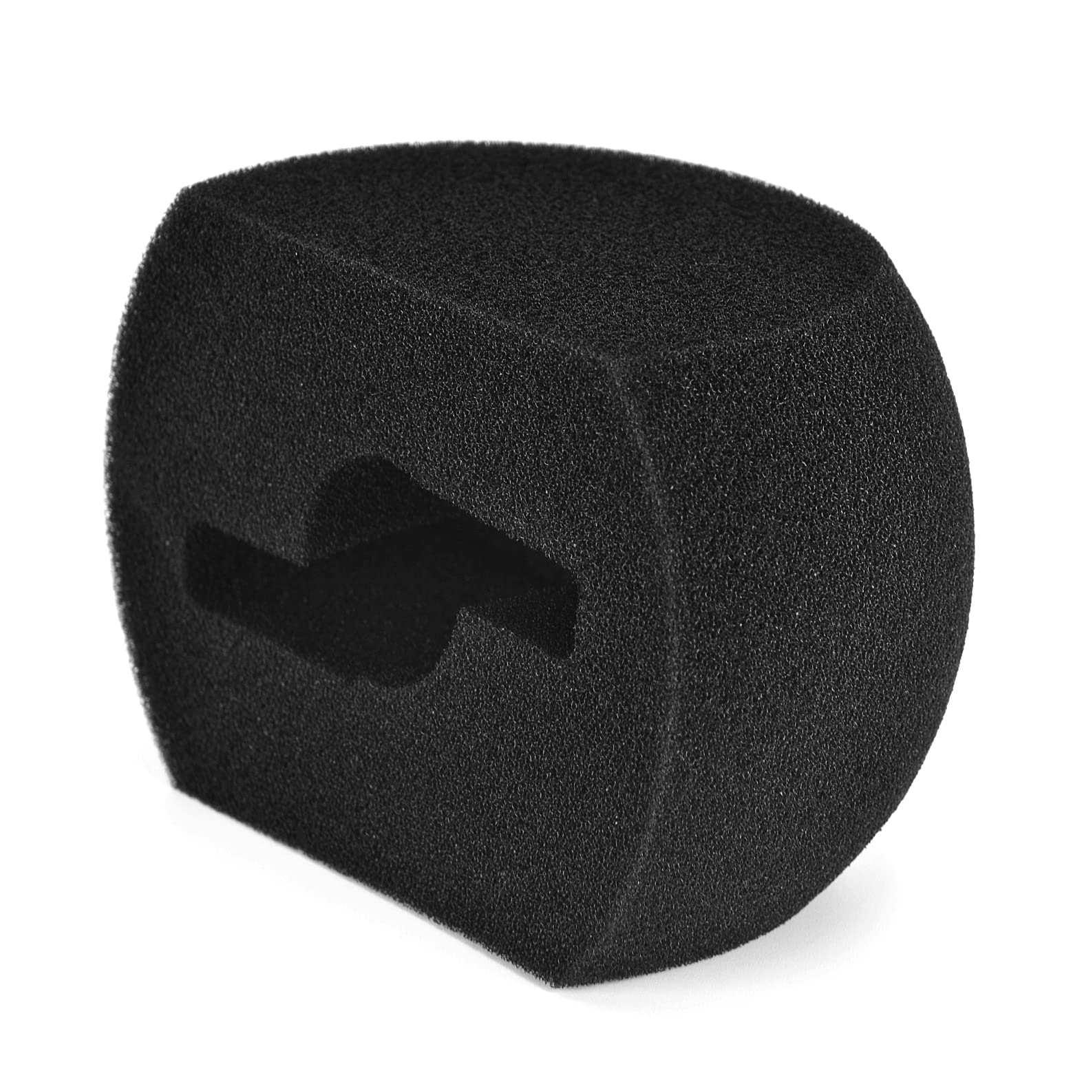 2Pack Foam Windscreen Microphone Wind Muff, Foam Wind Screen Wind Cover Compatible with Zoom H4N PRO Portable Handy Recorder Furry